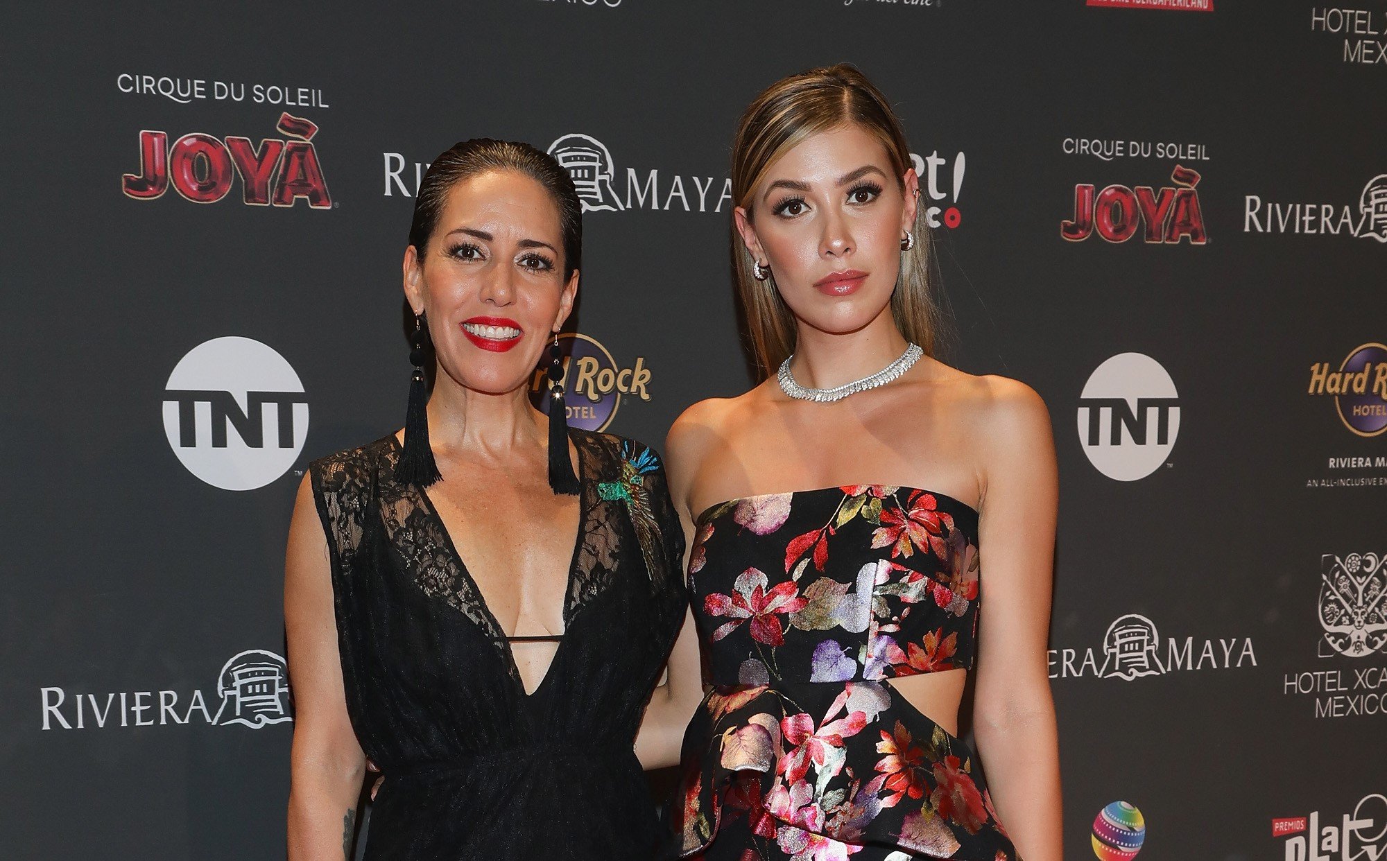 : Stephanie Salas and Michelle Salas at the Premios Platino 2019, in Playa del Carmen, Mexico. | Source: Getty Images