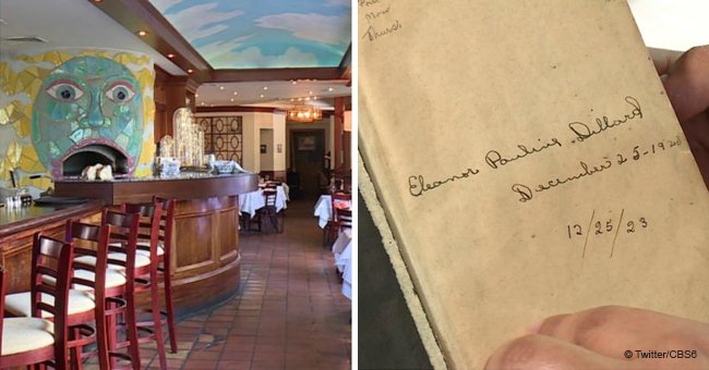 Manager Searching for Owner of Mysterious 96-Year-Old Bible Left in a Restaurant