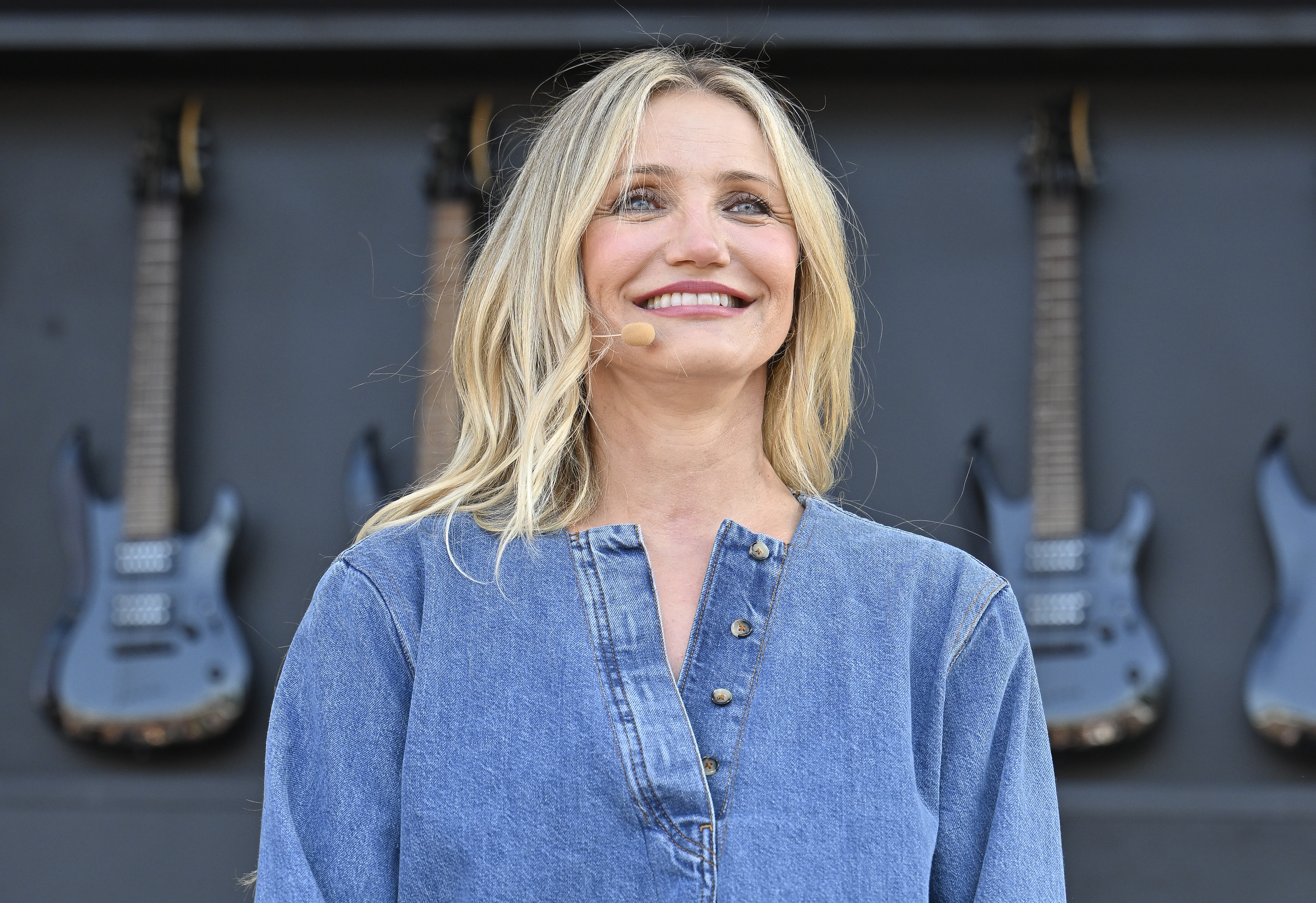 Cameron Diaz attends the Culinary Stage on Day 1 of BottleRock Napa Valley on May 24, 2024, in Napa, California. | Source: Getty Images