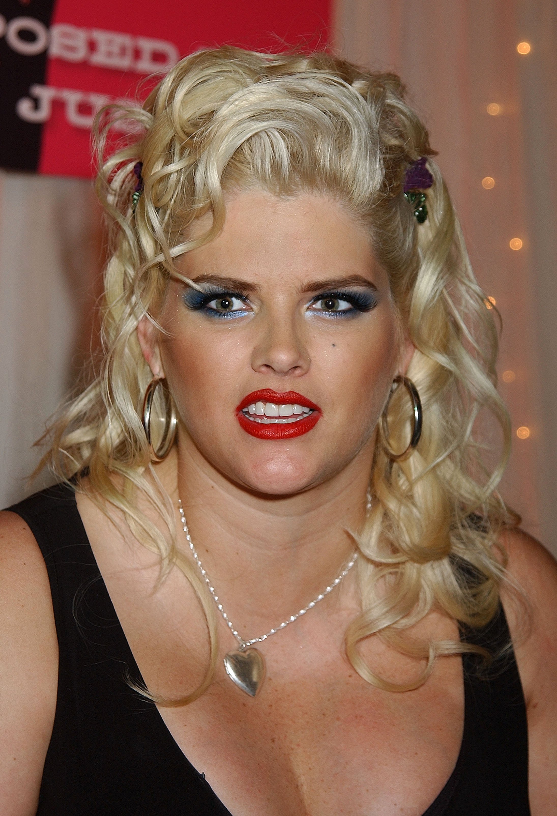 Anna Nicole Smith during National Cable & Telecommunications Association Press Tour at Ritz Carlton Pasadena in Pasadena, California, United States. | Source: Getty Images