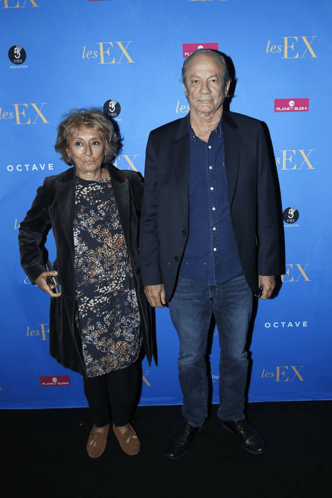 L'actrice Josiane Stoléru et son mari, l'acteur Patrick Chesnais, assistent à la première de "les Ex" au cinéma Gaumont Capucine le 6 juin 2017 à Paris, France. | Photo : Getty Images