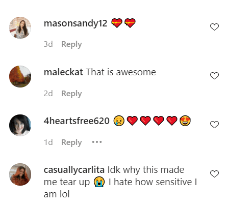 Des personnes commentant un post Instagram de Ring. │Source : instagram.com/ring
