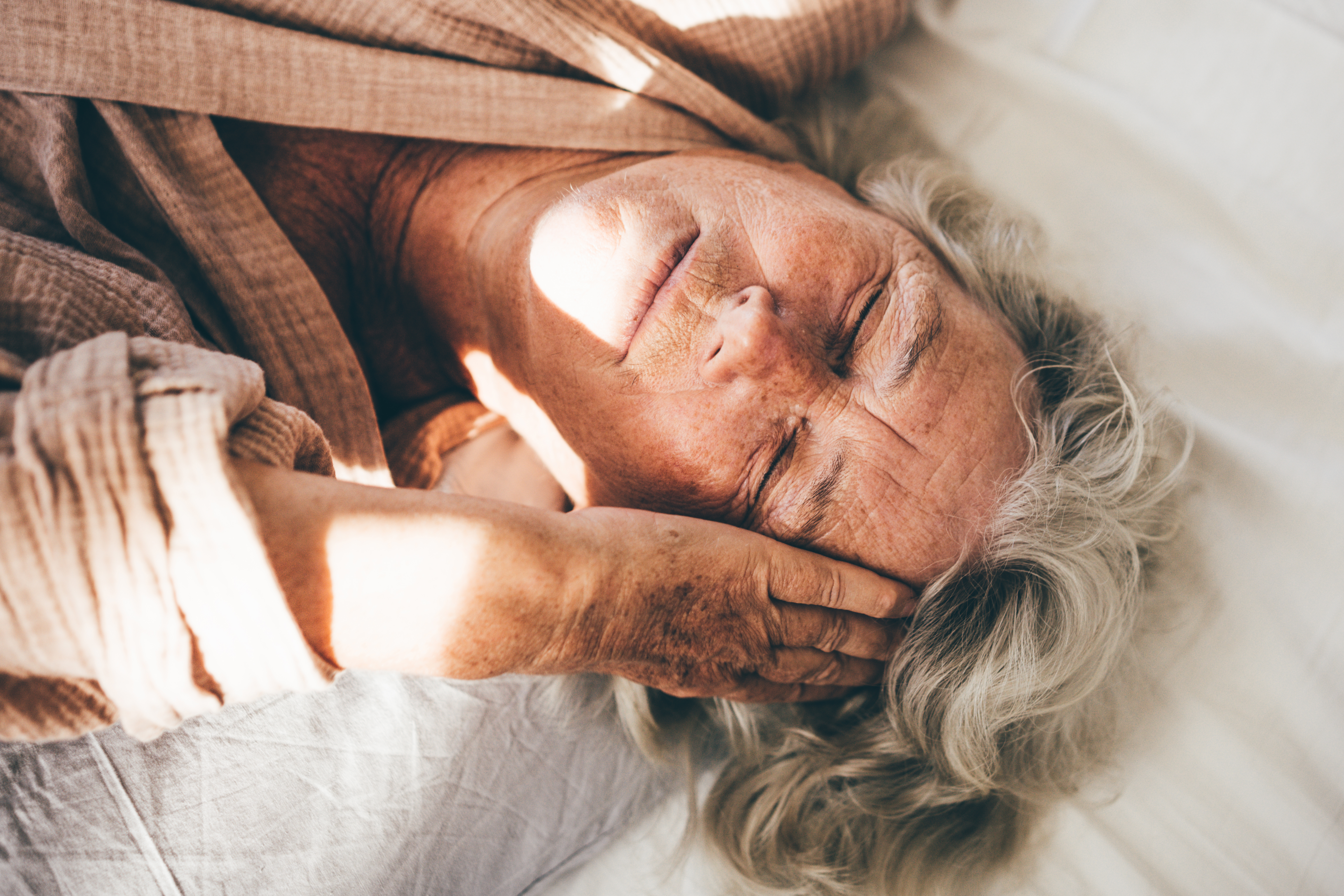Elderly woman sleeping | Source: Getty Images