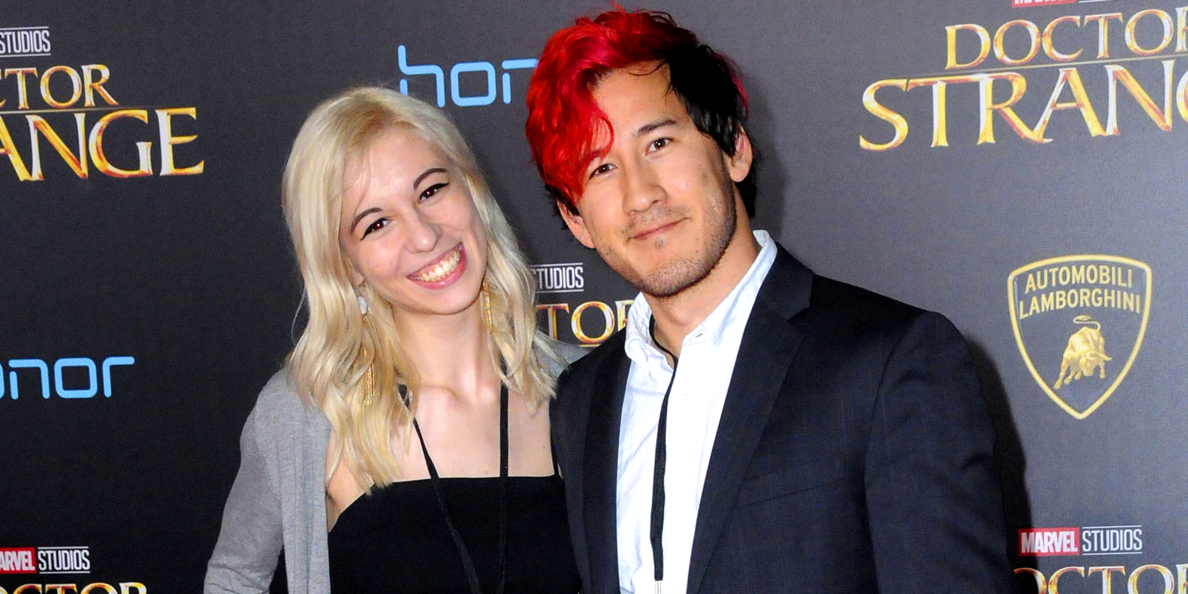 Markiplier and His Girlfriend Amy Nelson | Source: Getty Images
