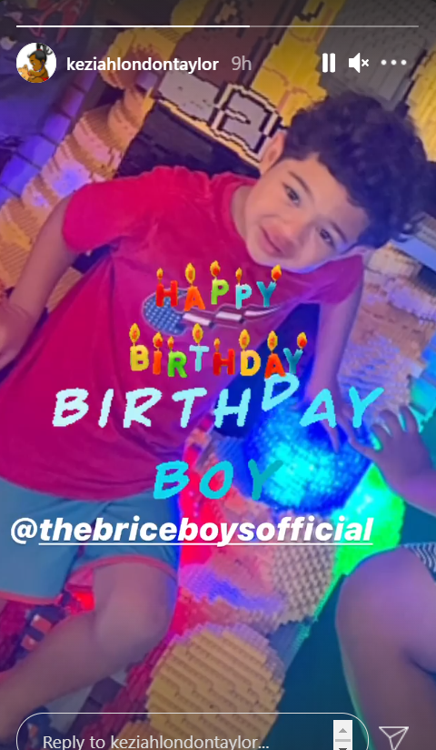 Fantasia Barrino's daughter Keziah posts a birthday tribute for her brother Khoen. | Photo: Instagram/keziahlondontaylor