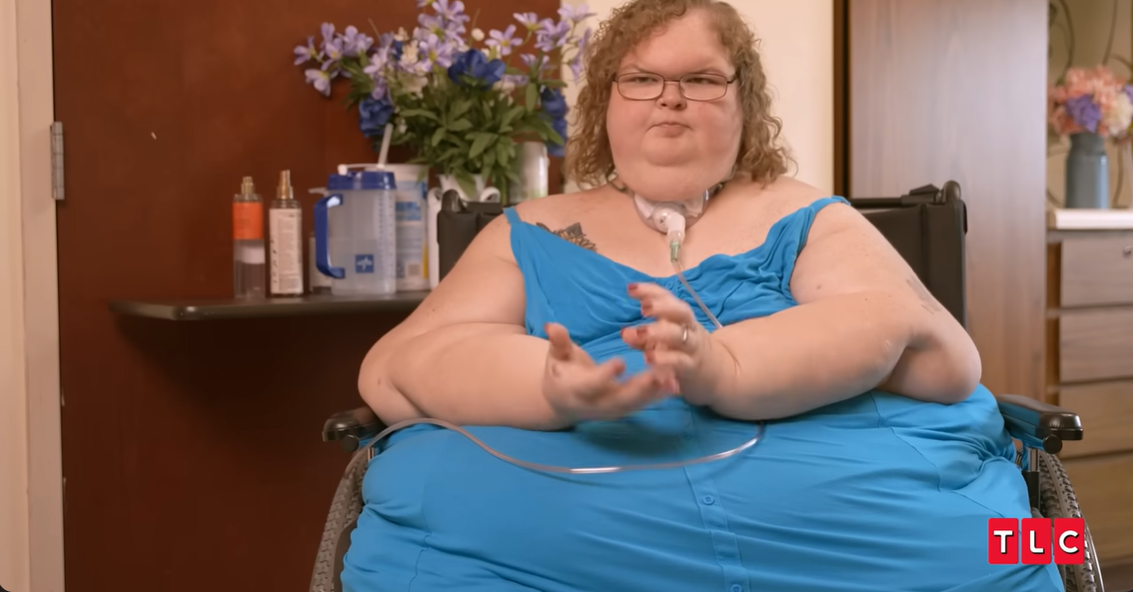 Tammy Slaton in one episode of TLC's "1000-Lb. Sisters" reality TV show, which was shared on YouTube in April 2023. | Source: YouTube/TLC