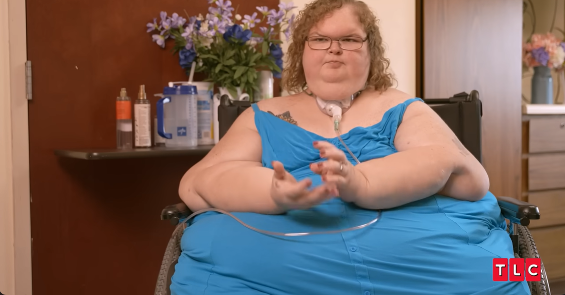 Tammy Slaton in an episode of TLC's "1000-lb Sisters" reality TV show, posted in April 2023. | Source: YouTube/TLC