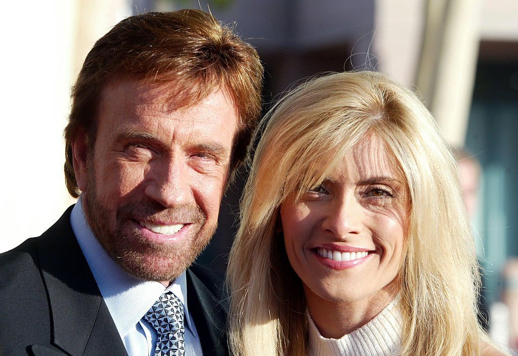 Chuck Norris and his second wife Gena. I Image: Getty Images.