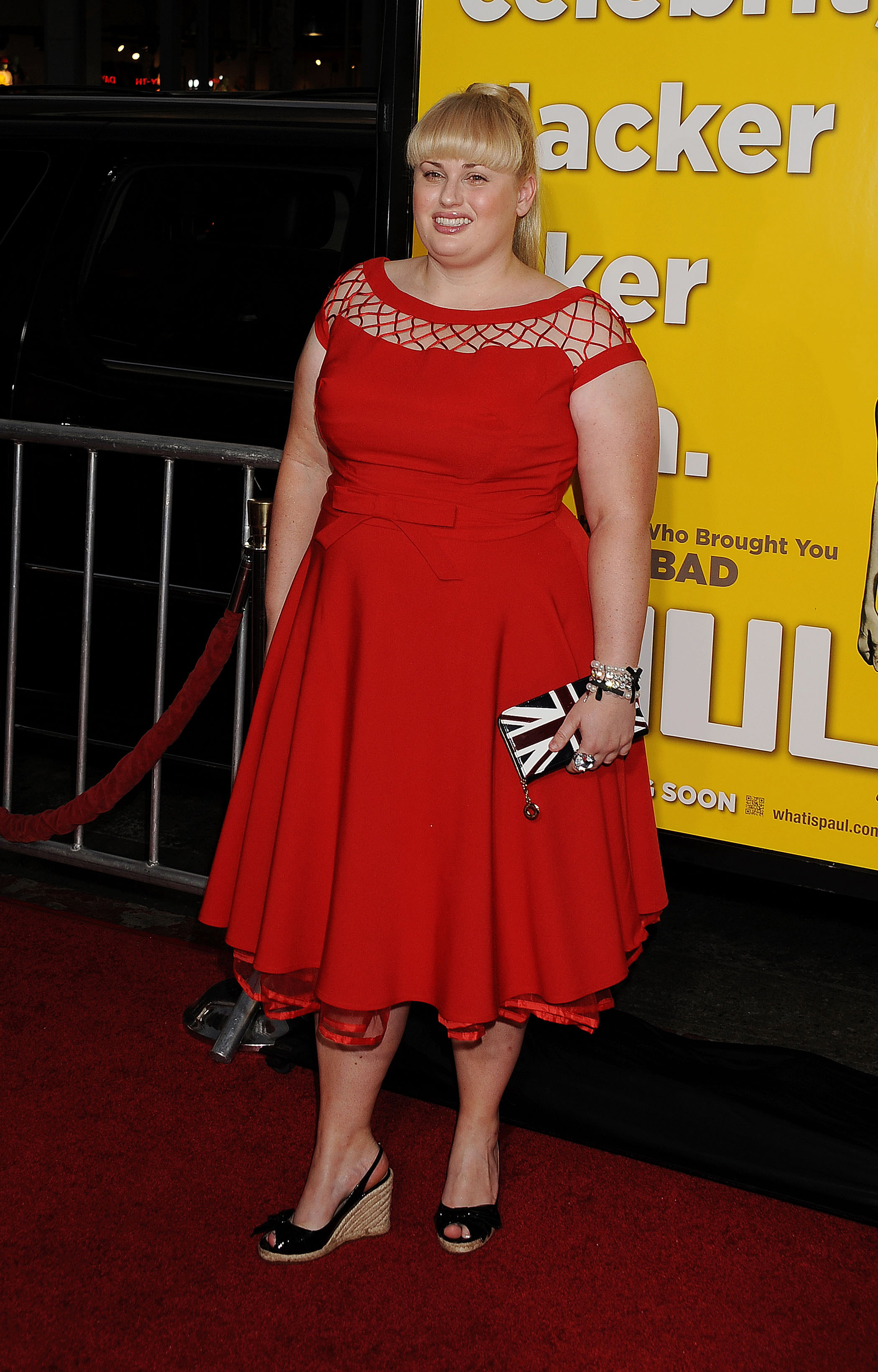 Rebel Wilson attends the "Paul" premiere at Grauman's Chinese Theatre on March 14, 2011 in Hollywood, California | Source: Getty Images