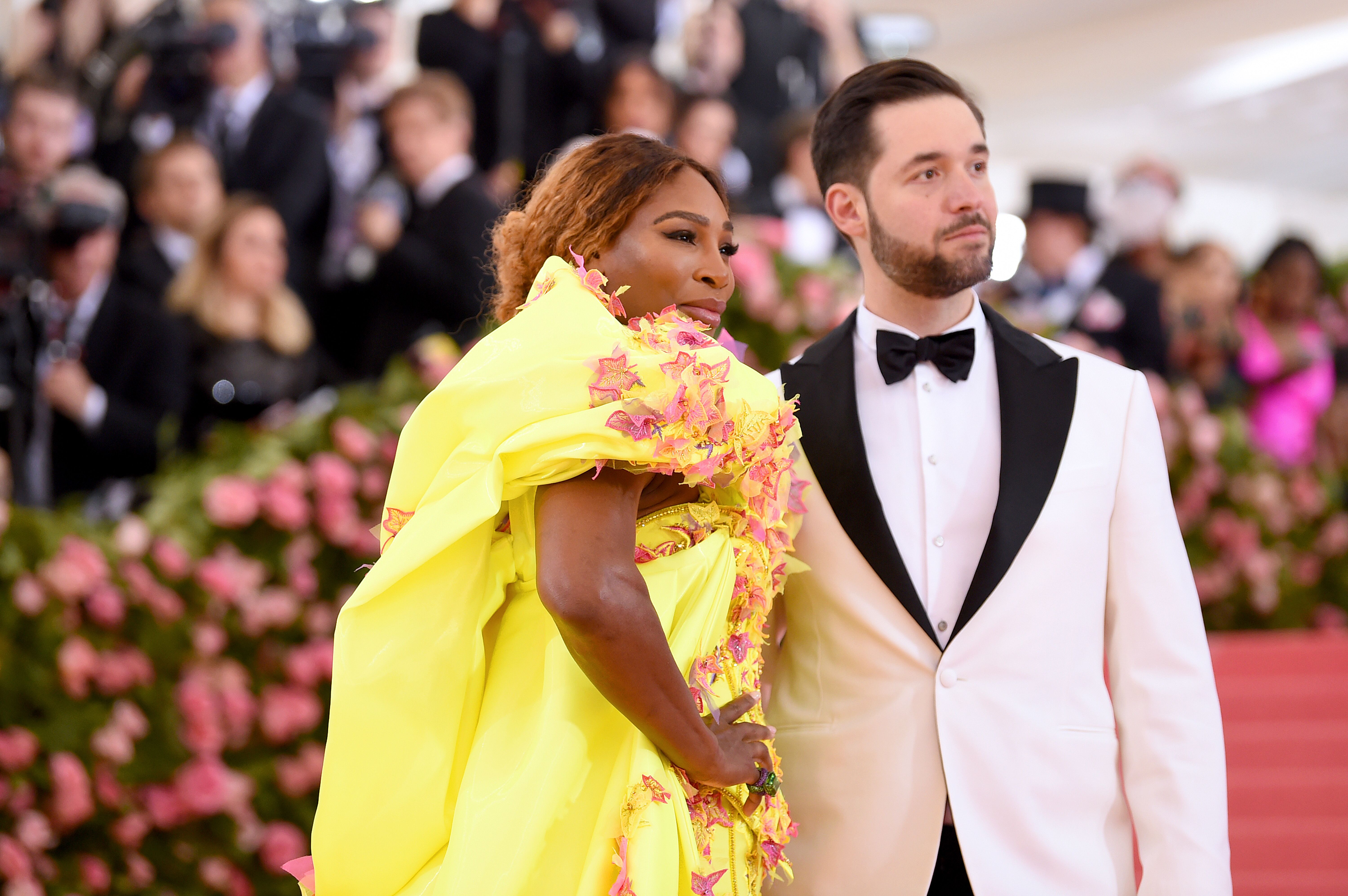 Serena WIlliams and husband Alexis Ohanian at the 2019 MET Gala/ Source: Getty Images