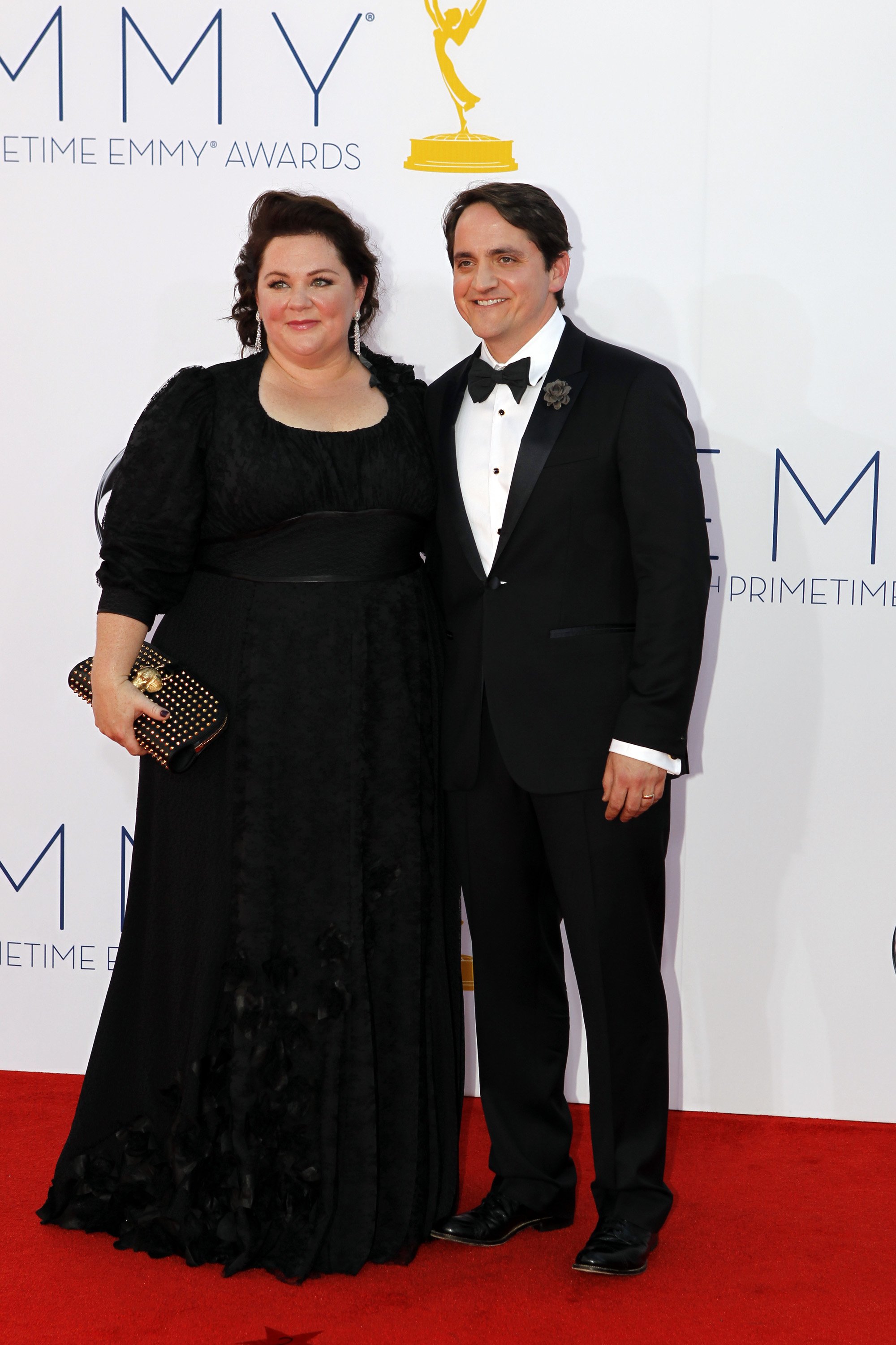 Melissa McCarthy and Ben Falcone at the 64th Primetime Emmy Awards on September 23, 2012. | Source: Getty Images