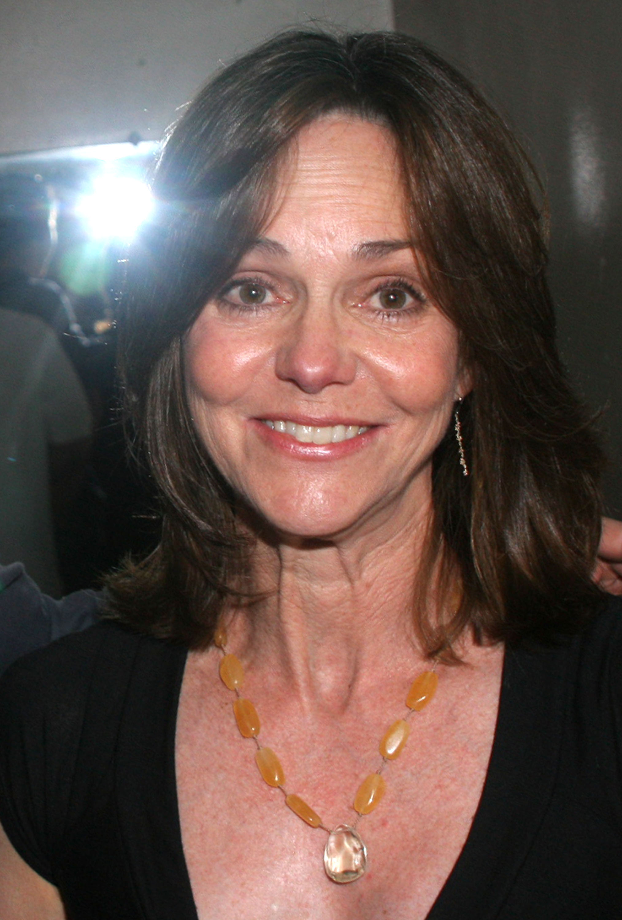 Sally Field during Sally Field Visits The Pillowman on Broadway at The Booth Theater on August 31, 2005 in New York City. | Source: Getty Images