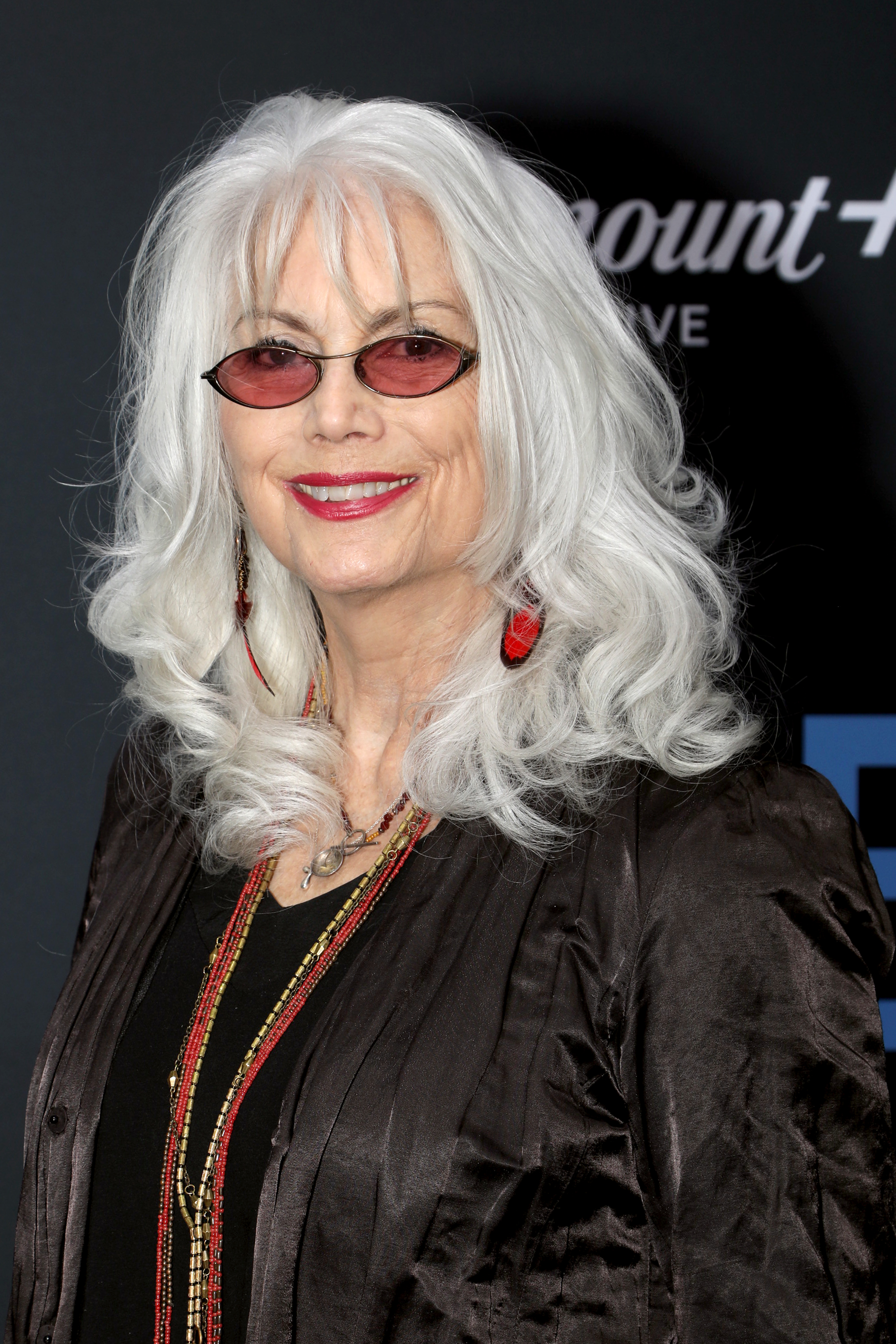 Emmylou Harris at the premiere of "June" at Woolworth Theatre on January 9, 2024, in Nashville, Tennessee. | Source: Getty Images
