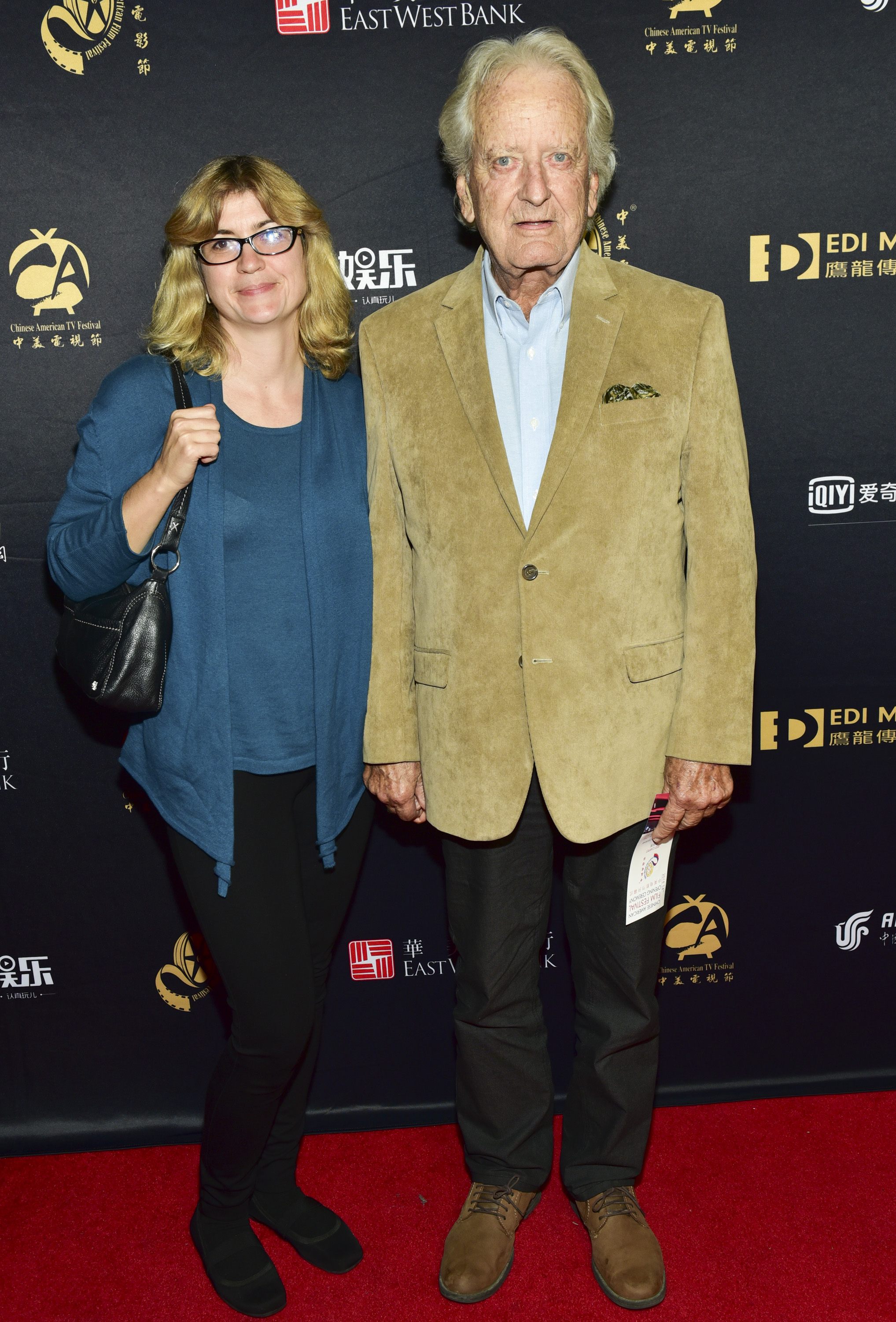 Beth Pantel and Nicolas Coster attend the Chinese American Film Festival Opening Ceremony and Golden Angel Awards Ceremony in Hollywood, California, on October 30, 2018. | Source: Getty Images