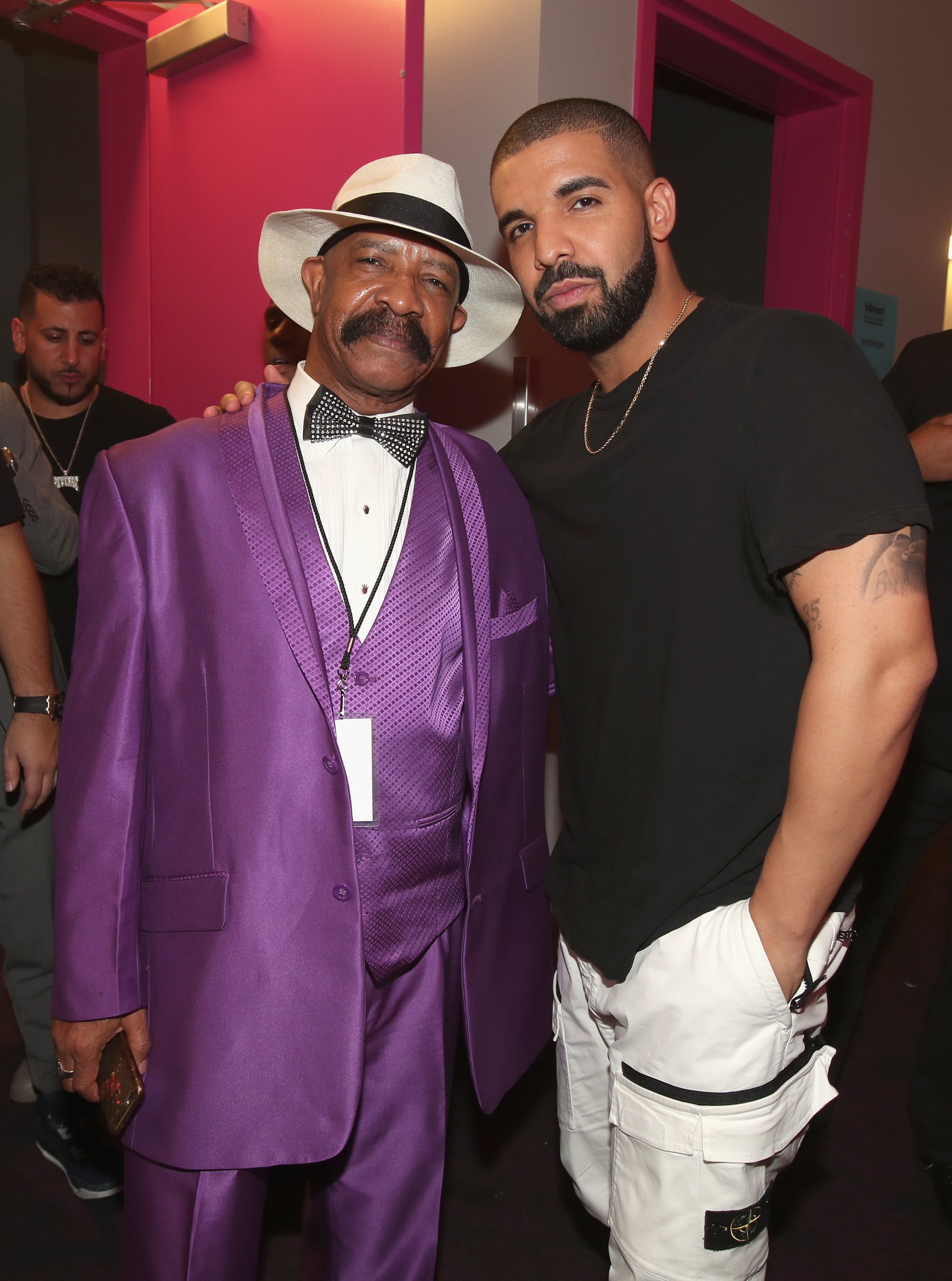 Dennis Graham and Drake attend the 2017 Billboard Music Awards at T-Mobile Arena on May 21, 2017 | Photo: GettyImages