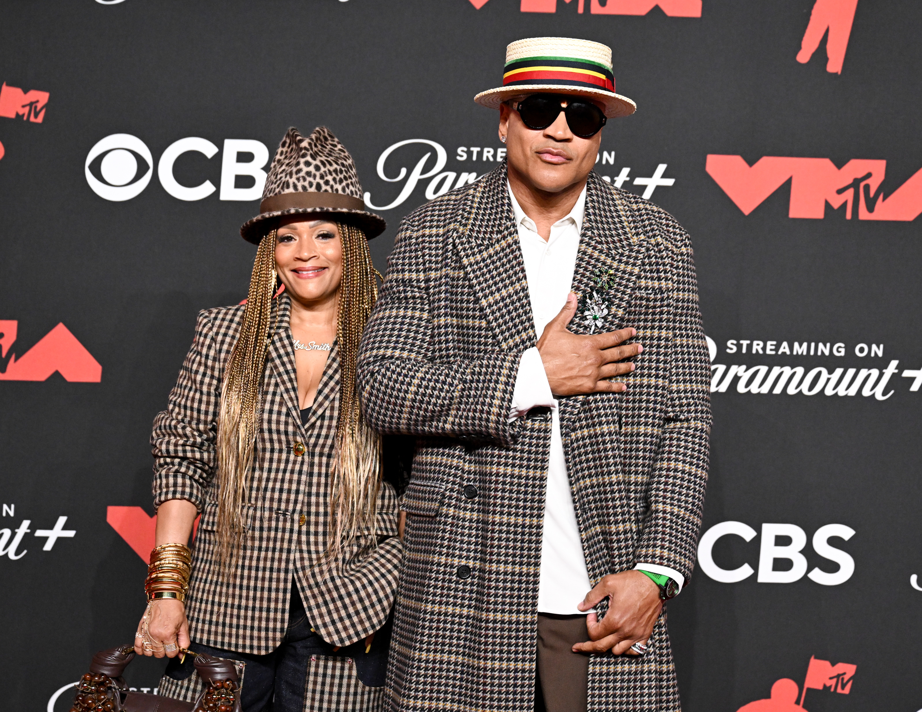 Simone Smith and LL Cool J at the MTV Video Music Awards 2025 | Source: Getty Images
