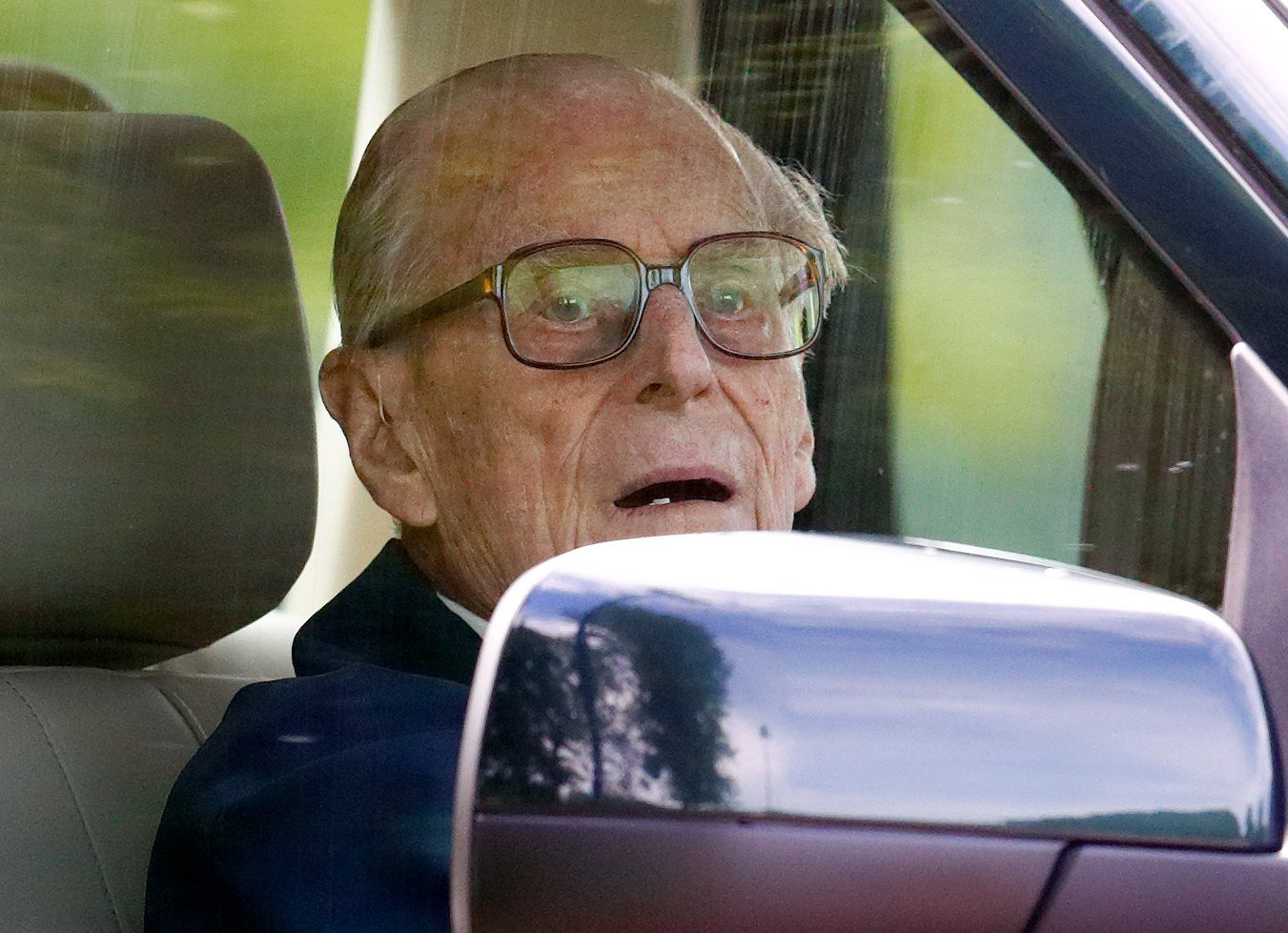 Prince Philip driving | Photo: Getty Images