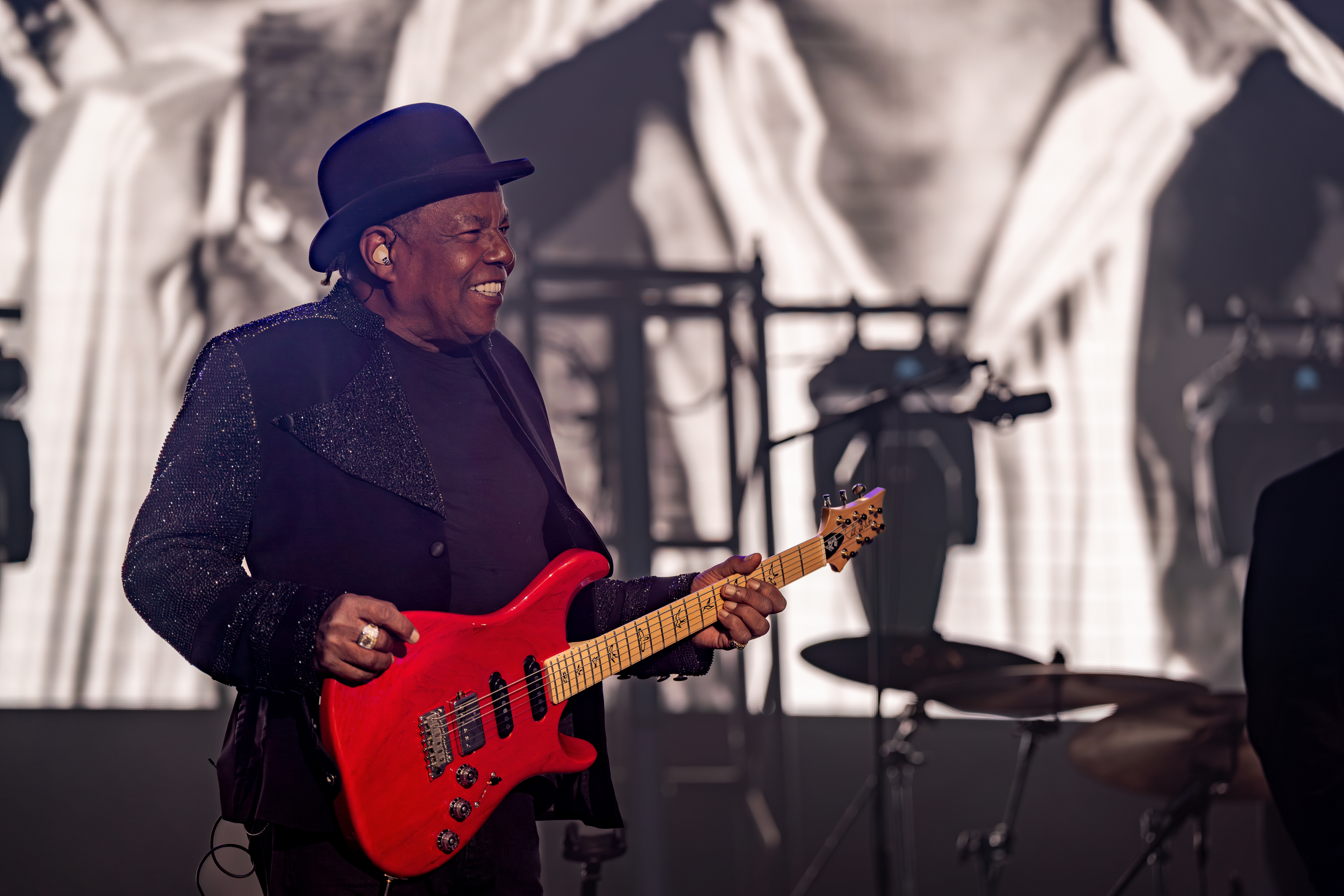 Tito Jackson performing at the Boogietown Festival in Surrey, England on September 8, 2024 | Source: Getty Images