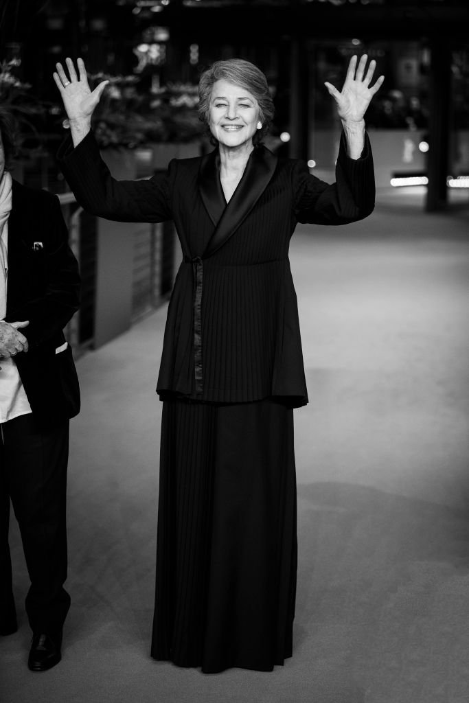 Charlotte Rampling a la Berlinale International Film Festival Berlin. | Photo : Getty Images