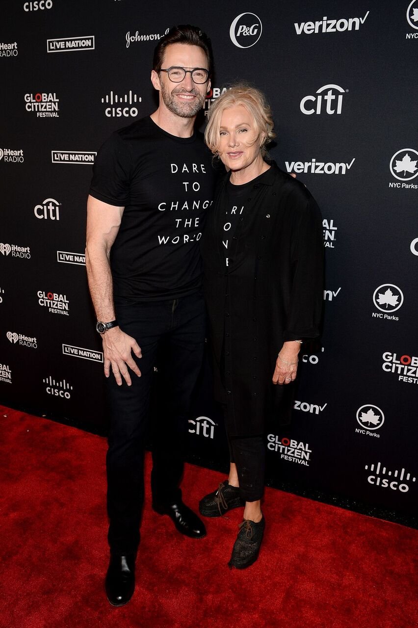 Hugh Jackman and Deborra-lee Furness attend the 2019 Global Citizen Festival: Power The Movement. | Source: Getty Images