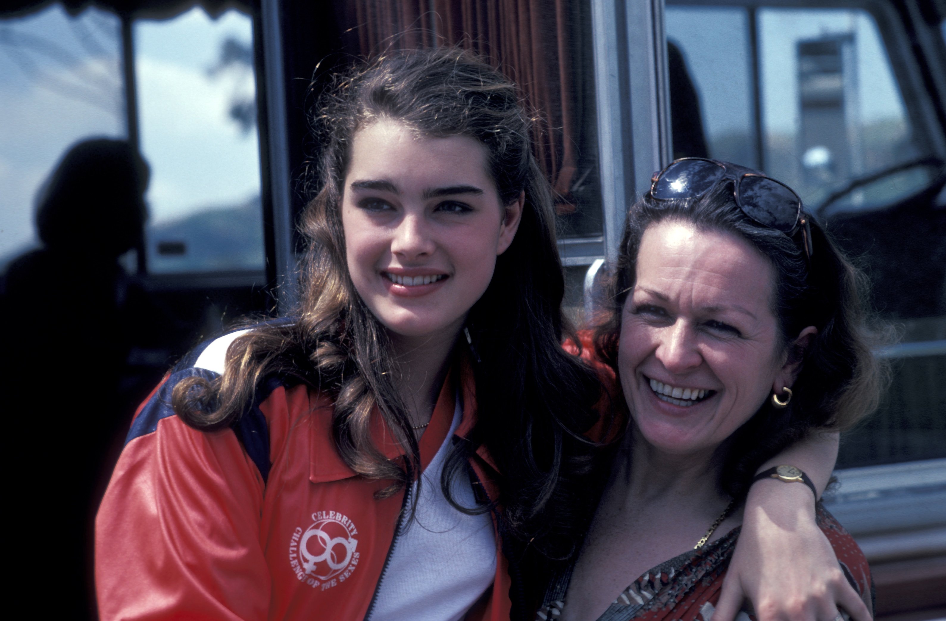Brooke Shields and Terri Shields pictured at a taping of "Celebrity Challenge of the Sexes." / Source: Getty Images