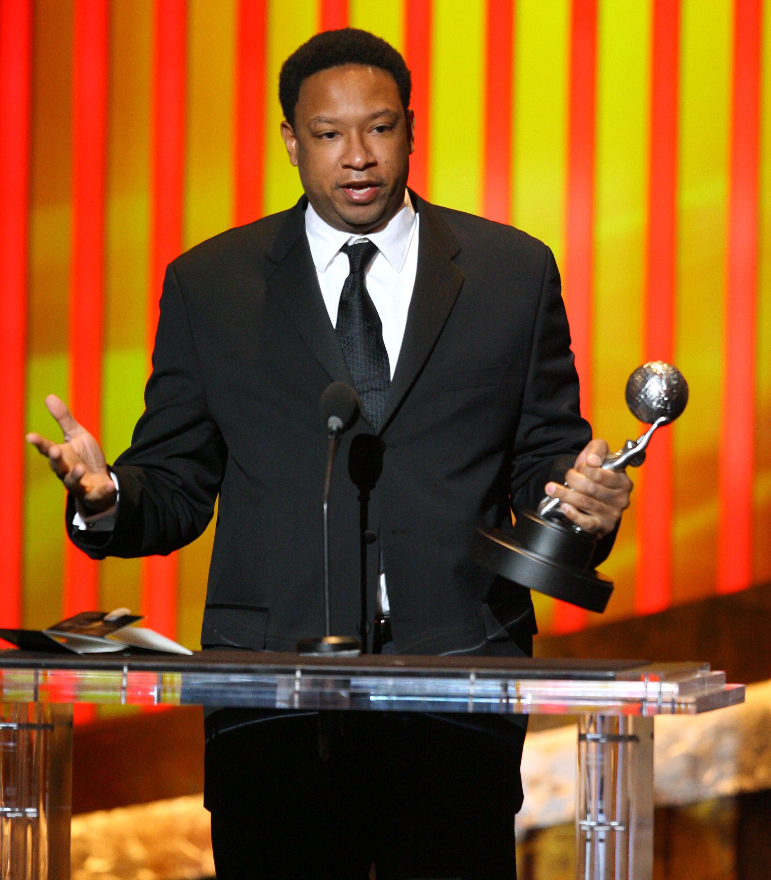 Reggie Hayes, cast member, winner Oustanding Comedy Series for "Girlfriends" on March 02, 2007 | Photo: Getty Images