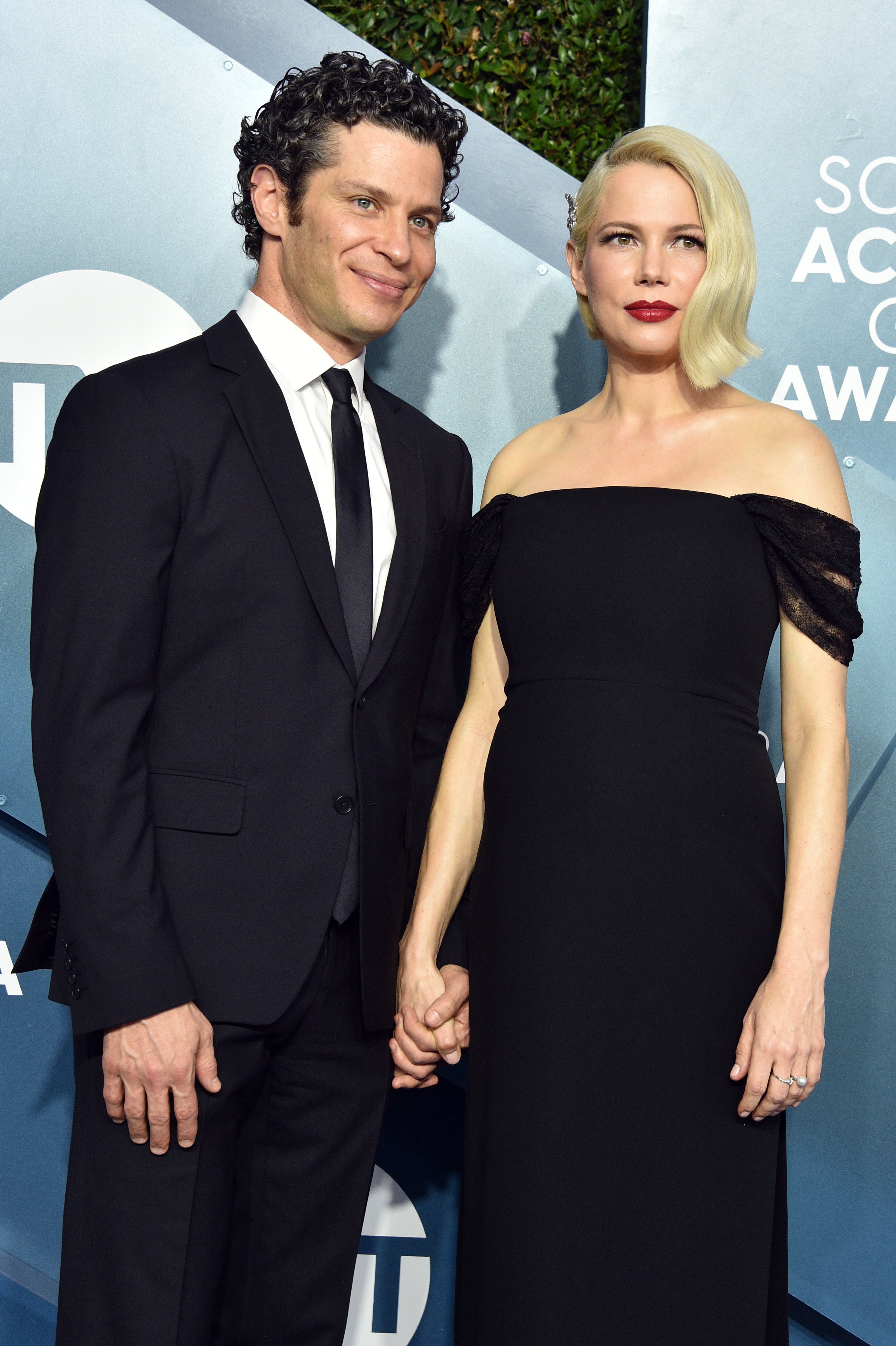 Thomas Kail and Michelle Williams at the 26th Annual Screen Actors Guild Awards on January 19, 2020 | Source: Getty Images