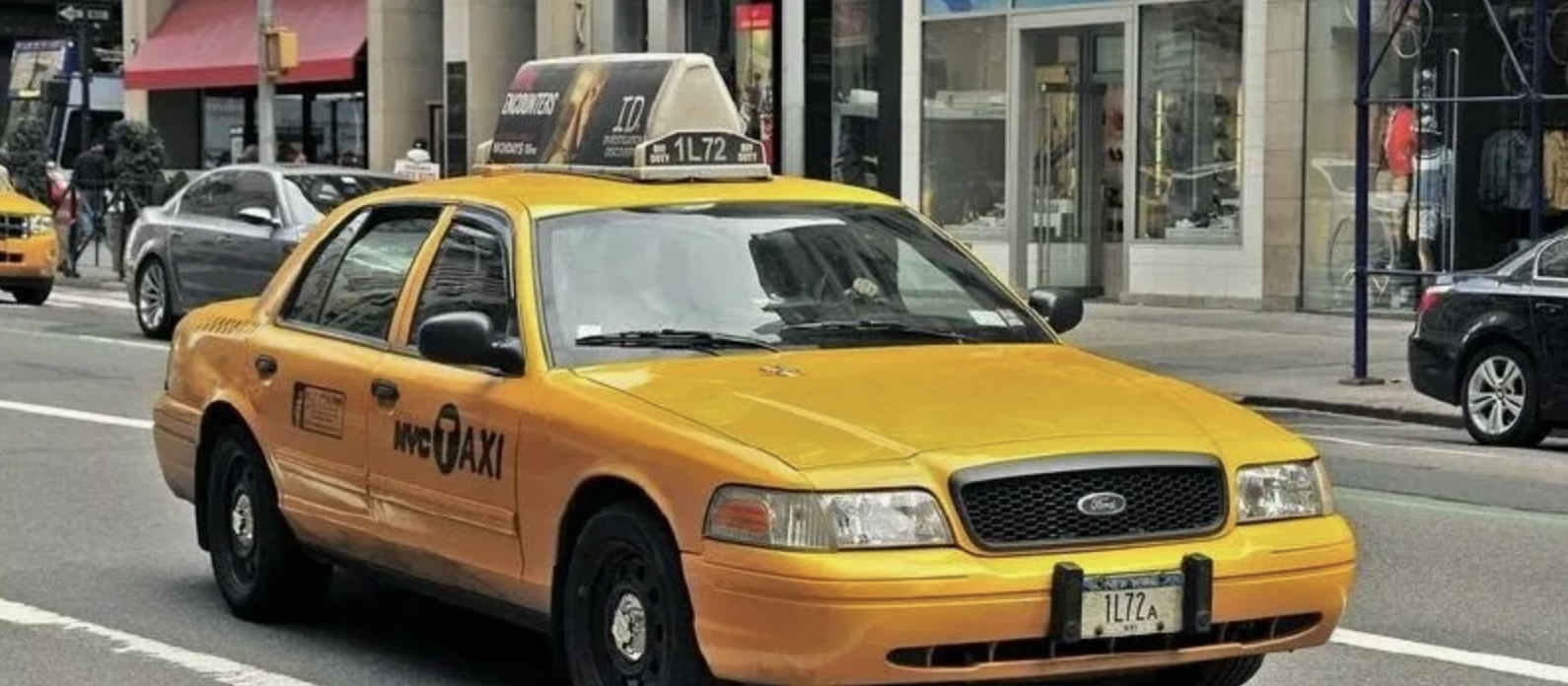 A taxi car | Source: Shutterstock