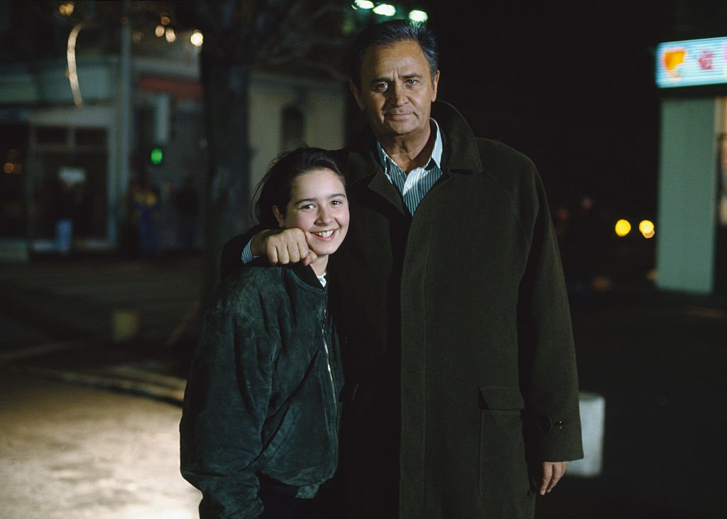 L'actrice Emmanuelle Boidron et Roger Hanin I Photo: Getty Images