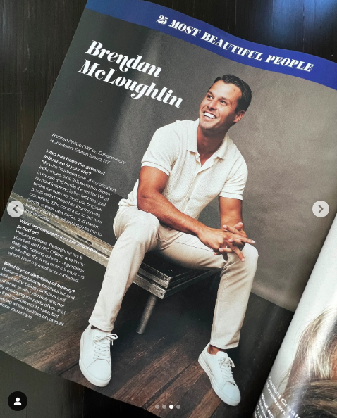 The Nashville Lifestyles' magazine profile on Brendan McLoughlin, posted on September 26, 2024 | Source: Instagram/mirandalambert