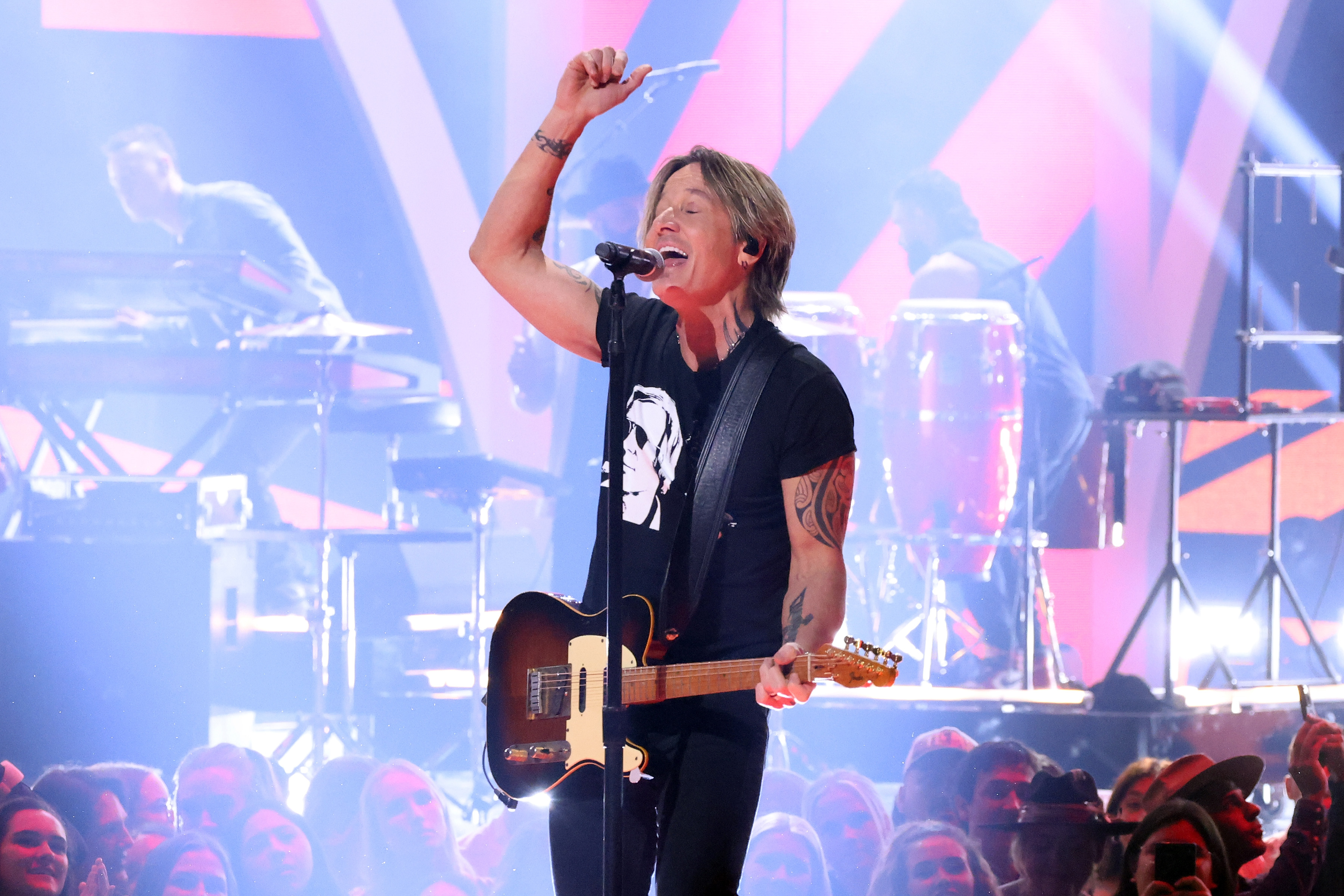 Keith Urban performs during the 2024 CMT Music Awards at Moody Center on April 07, 2024, in Austin, Texas.| Source: Getty Images