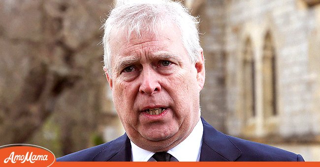 Prince Andrew, Duke of York leaves the funeral service of Patricia Knatchbull, Countess Mountbatten of Burma at St Paul's Church in Knightsbridge on June 27, 2017 in London, England. | Source: Gettty Images