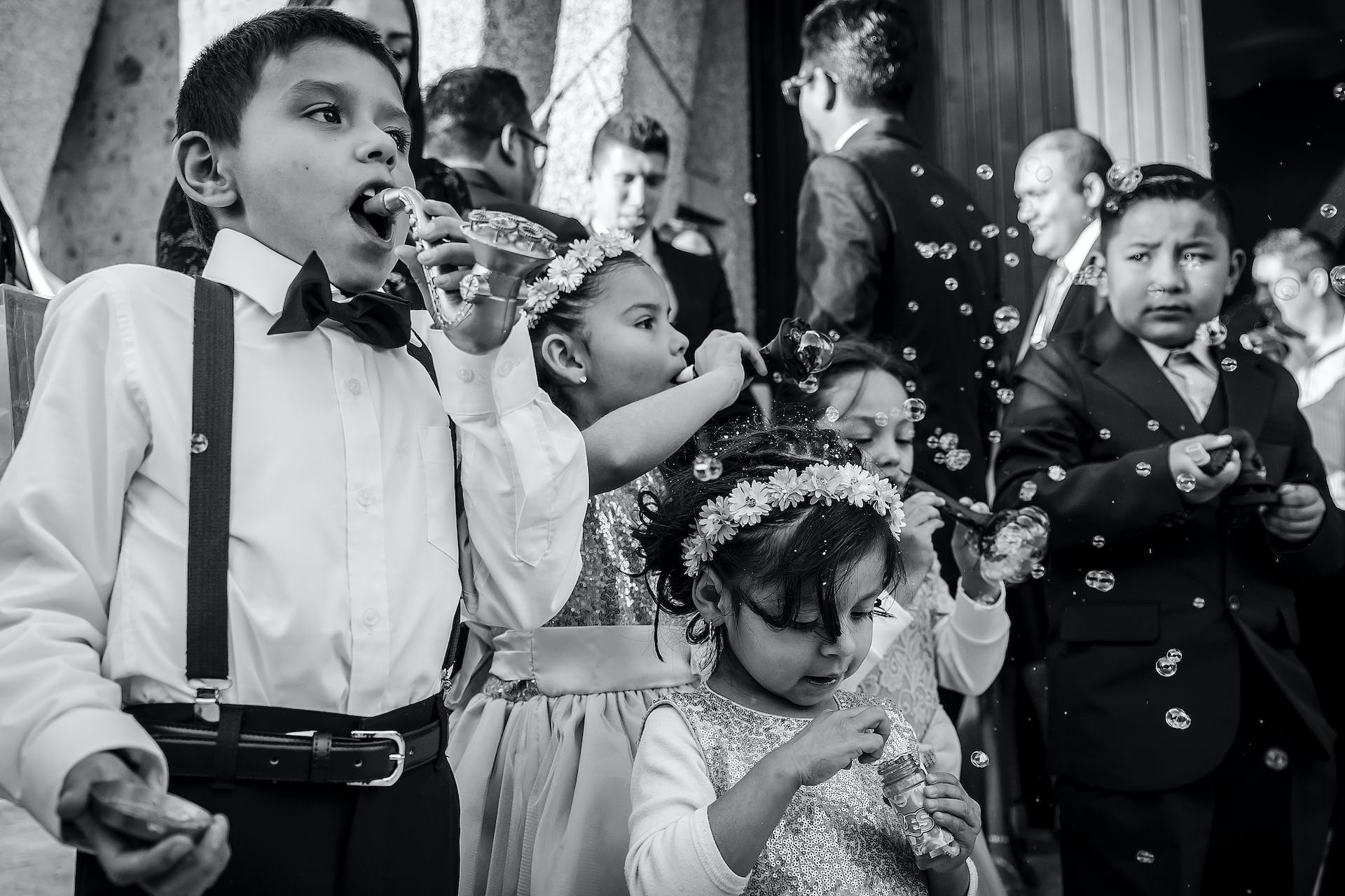 Children at a wedding | Source: Pexels