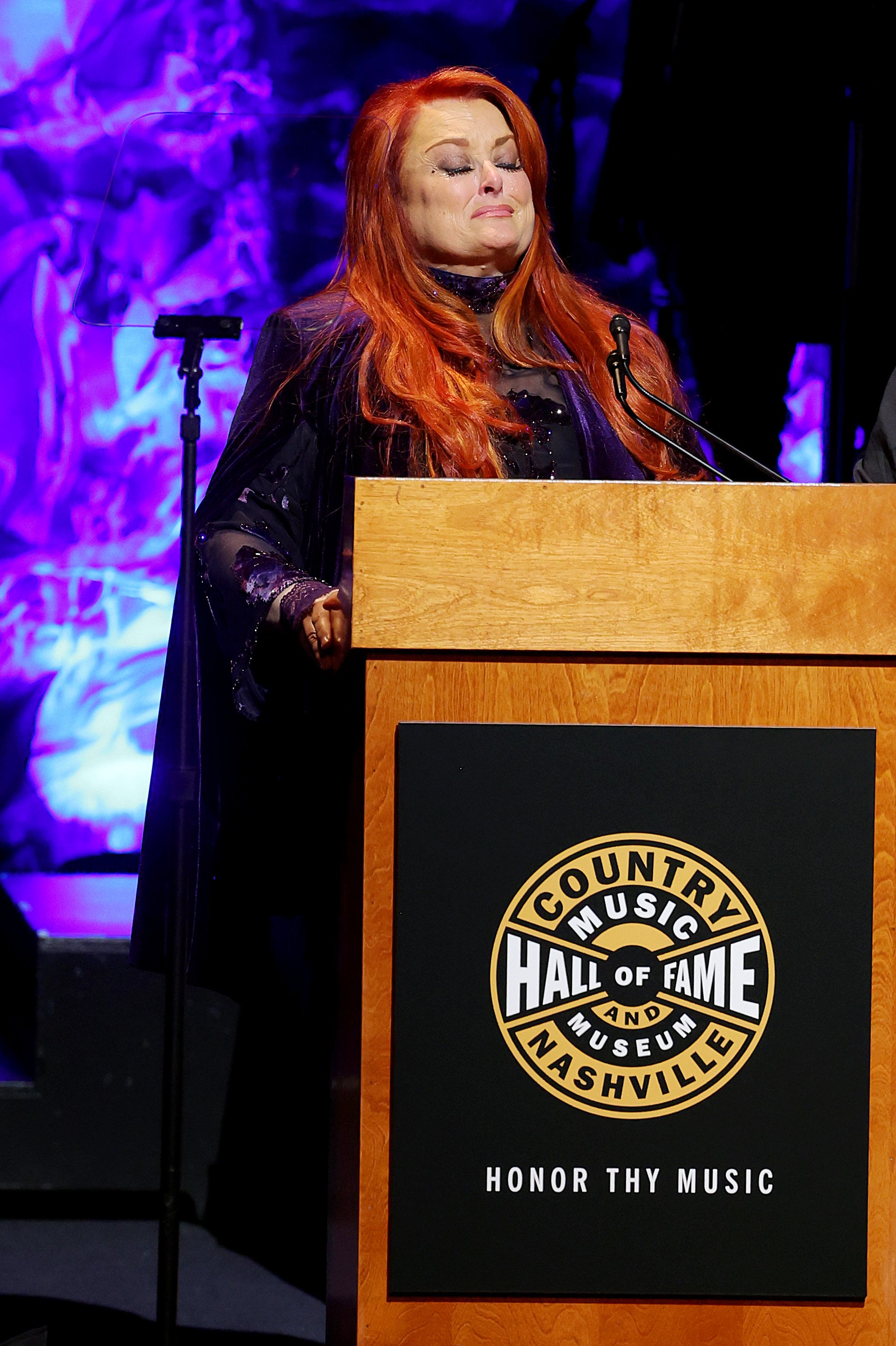 Wynonna Judd speaks onstage for the class of 2021 medallion ceremony at Country Music Hall of Fame and Museum on May 01, 2022 in Nashville, Tennessee | Source: Getty Images