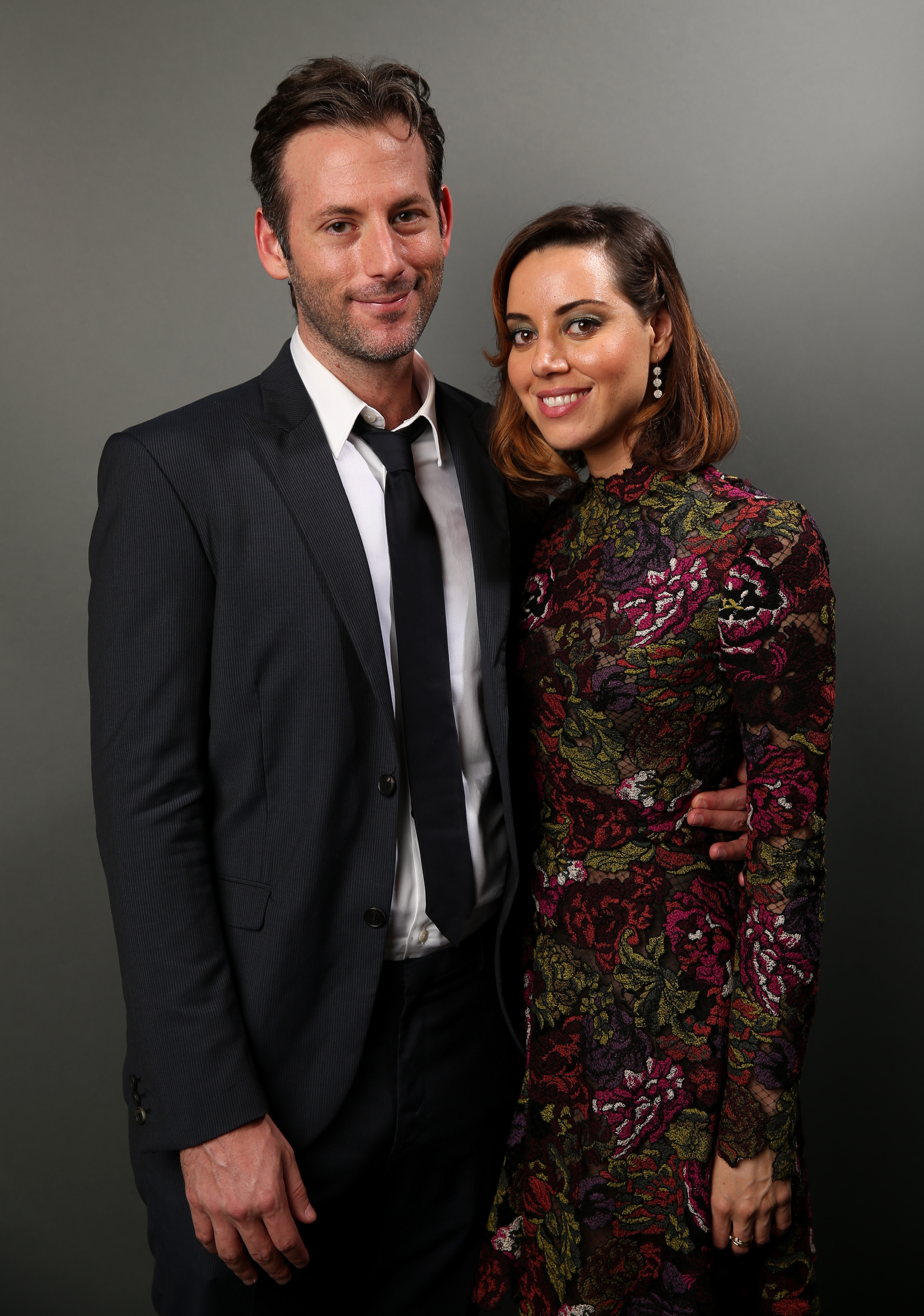 Jeff Baena and Aubrey Plaza during Sundance NEXT FEST on August 8, 2014, in Los Angeles, California. | Source: Getty Images