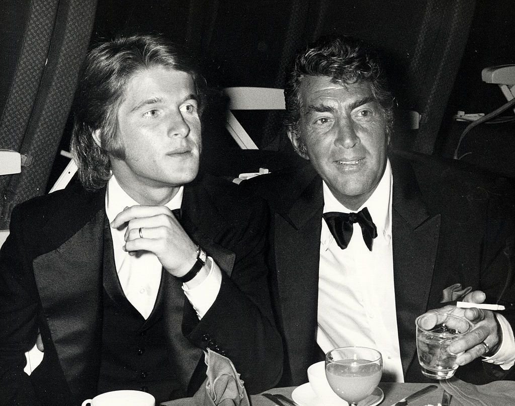 Dean Martin and son Dean-Paul Martin at the premiere party for 'Airport on March 19, 1970 in Hollywood, California | Photo: Getty Images