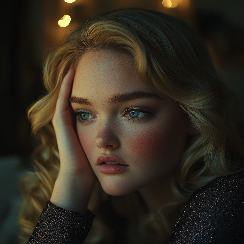 A sad woman | Source: Midjourney