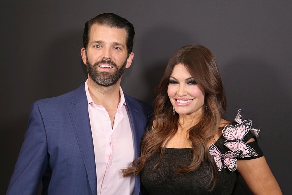  Donald Trump Jr. and Kimberly Guilfoyle pose backstage Gallery II in Spring Studios after the Zang Toi runway show during New York Fashion Week: The Shows at Spring Studios on February 13, 2019 in New York City | Photo: Getty Images