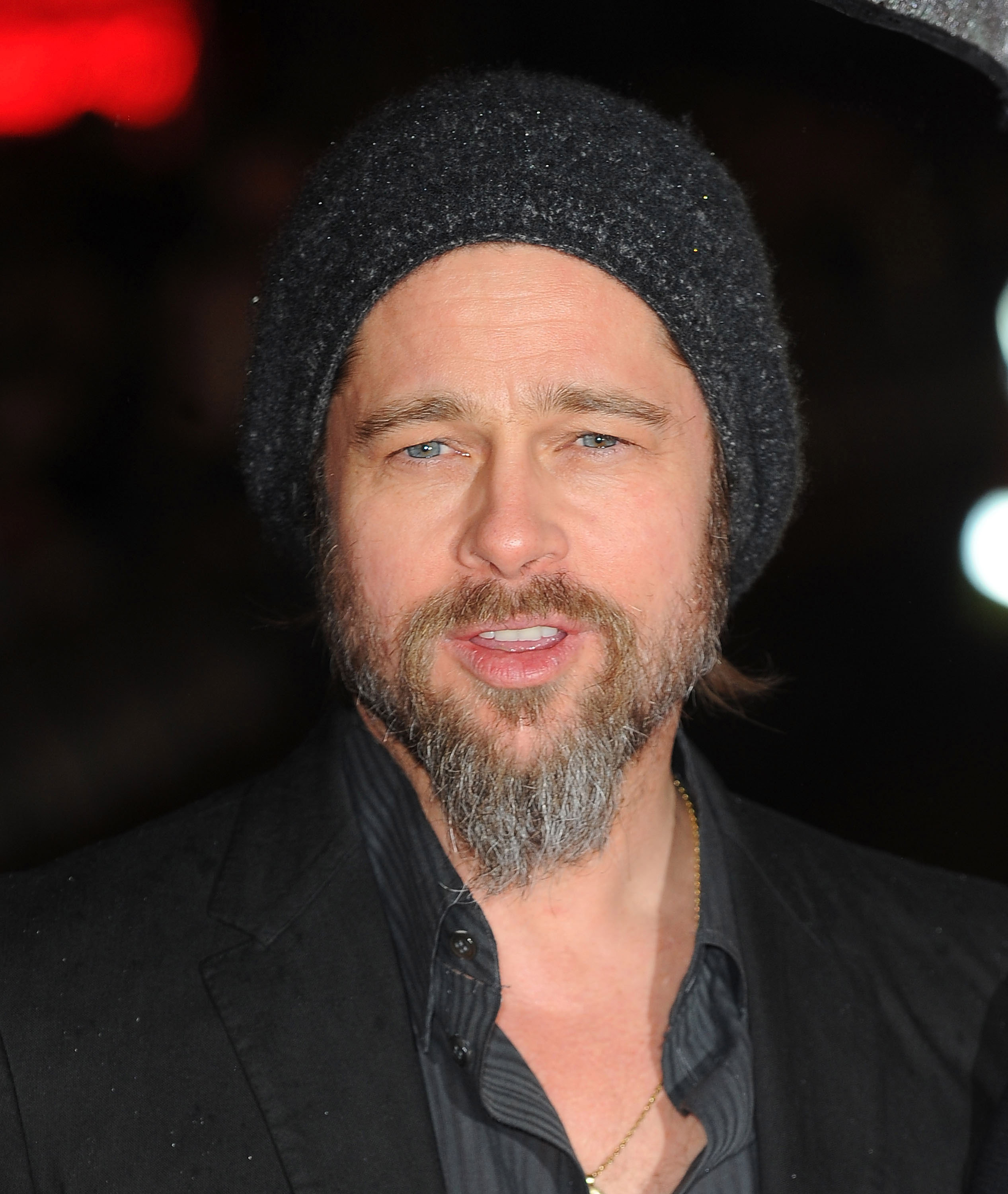 Brad Pitt at the UK premiere of "Kick Ass" at Empire Leicester Square on March 22, 2010, in London, England. | Source: Getty Images