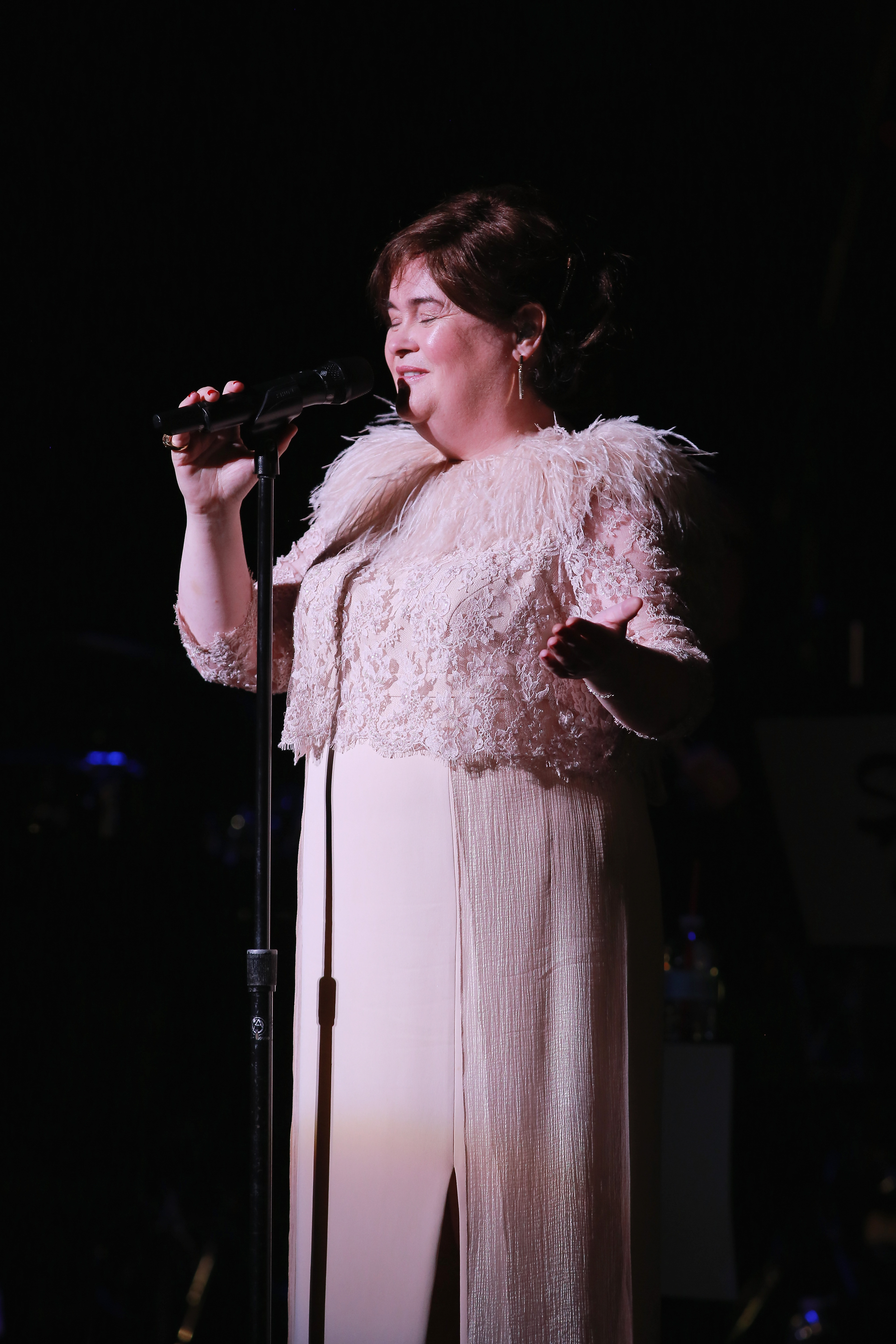 Susan Boyle performs at the Balboa Theater on October 8, 2014 in San Diego, California | Source: Getty Images