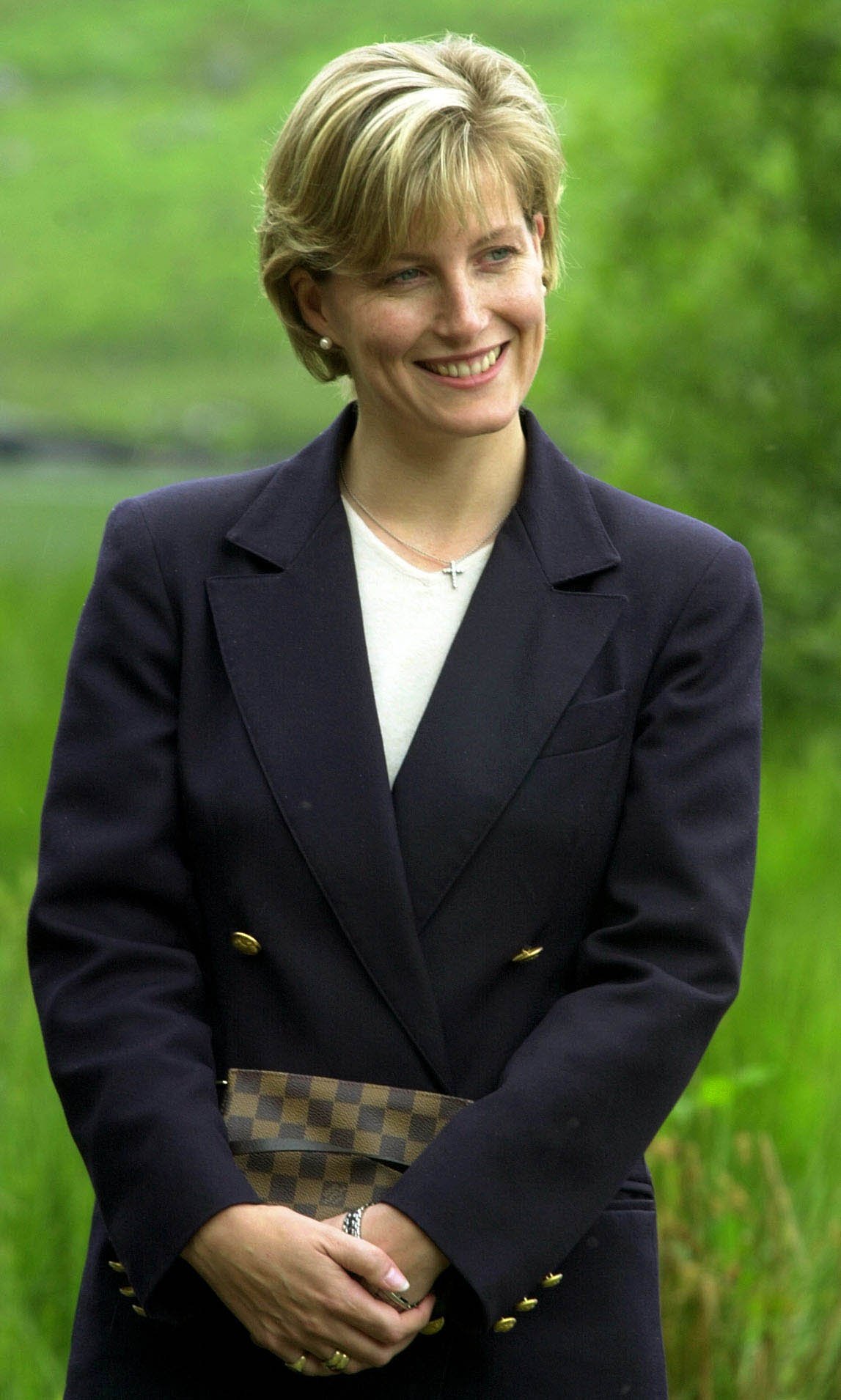 The Countess of Wessex during a visit to Plas Y Brenin, the National Mountaineering Center in North Wales on December 16, 2000  | Source: Getty Images
