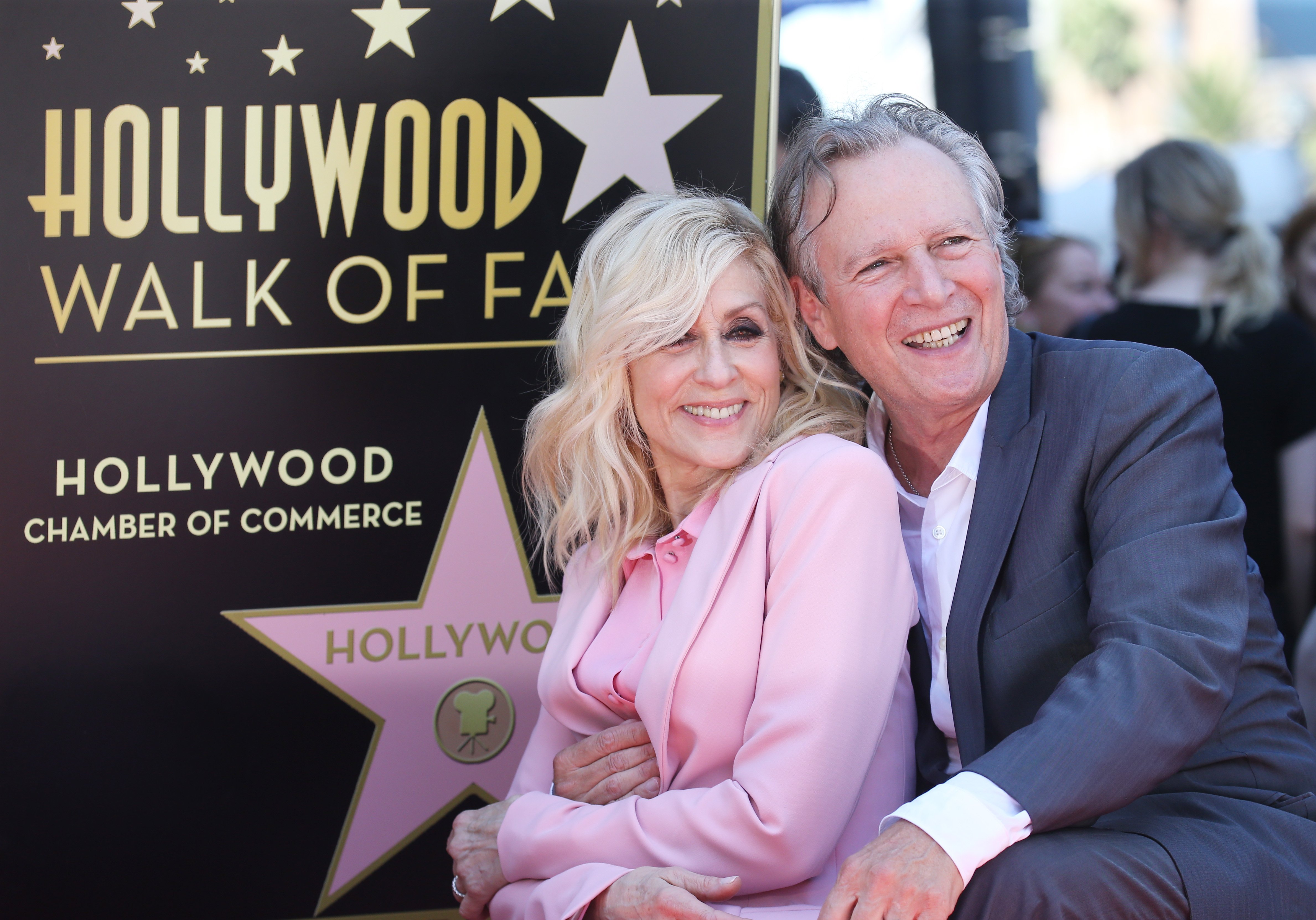Judith Light and her husband, Robert Desiderio attend the ceremony honoring Judith Light with a Star on The Hollywood Walk of Fame held on September 12, 2019 in Hollywood, California | Source: Getty Images