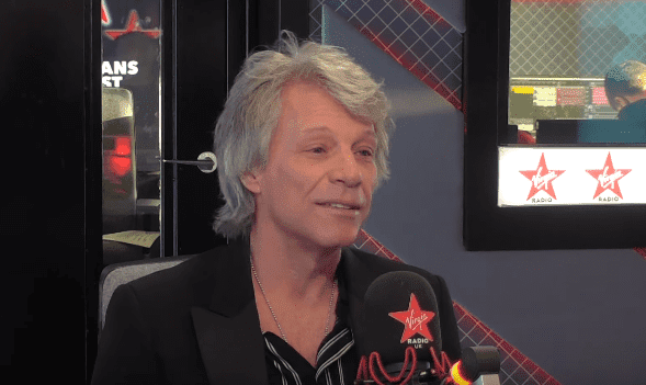 Jon Bon Jovi talking about his musical collaboration with Prince Harry on "The Chris Evans Show" on February 26, 2020. | Source: YouTube/Virgin Radio UK