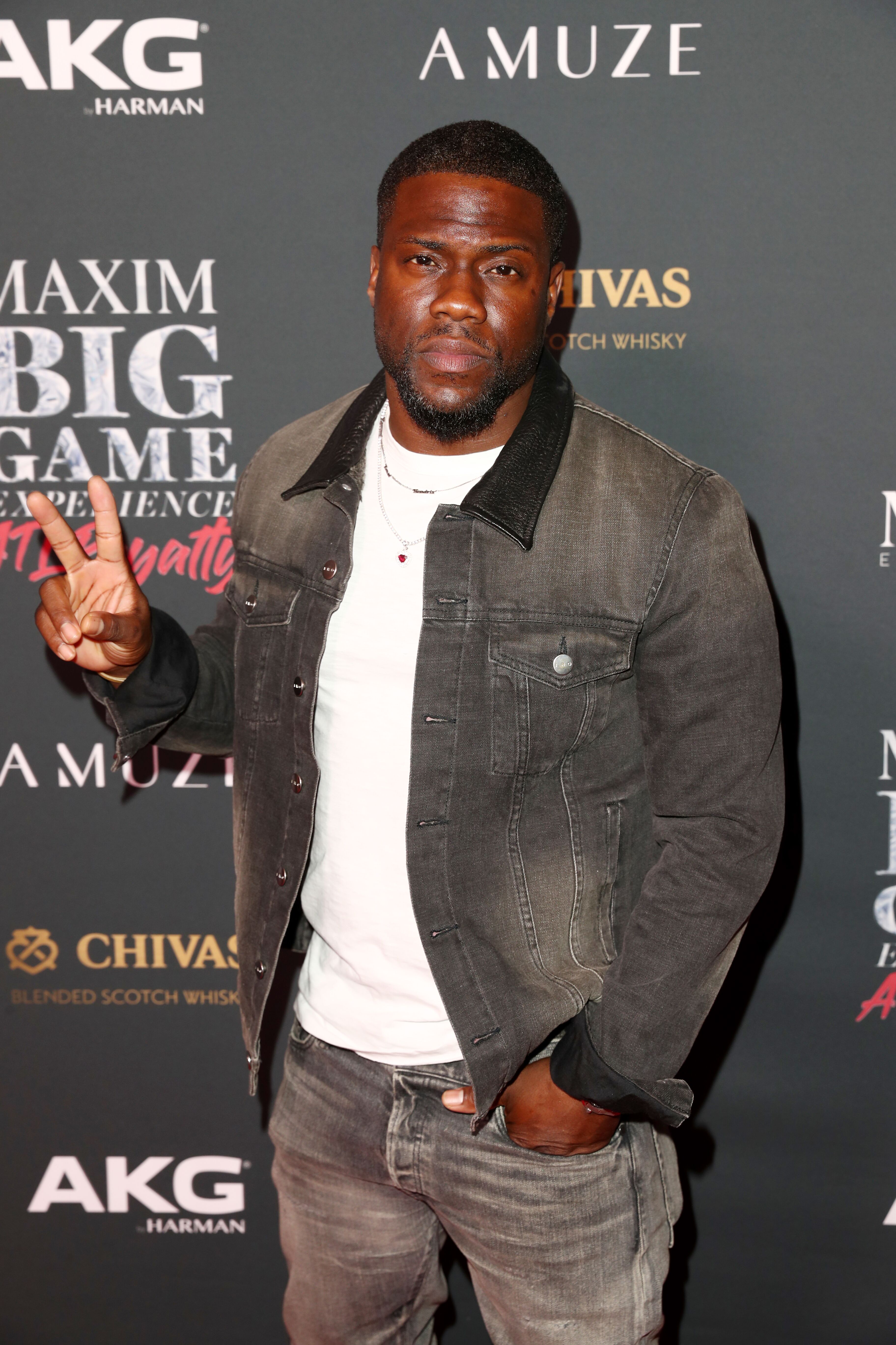 Kevin Hart attends The Maxim Big Game Experience. | Source: Getty Images