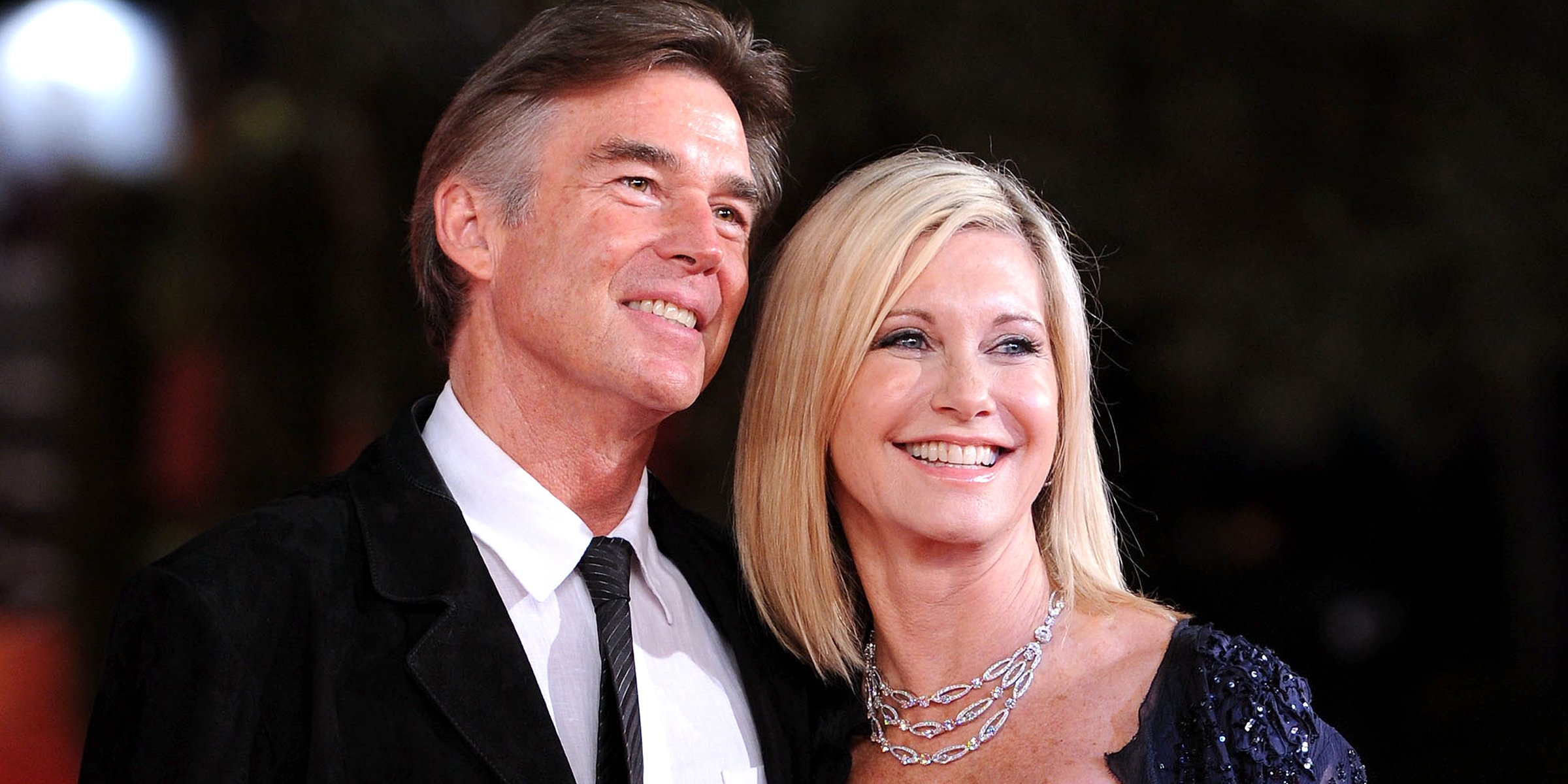 John Easterling and Olivia Newton-John | Source: Getty Images