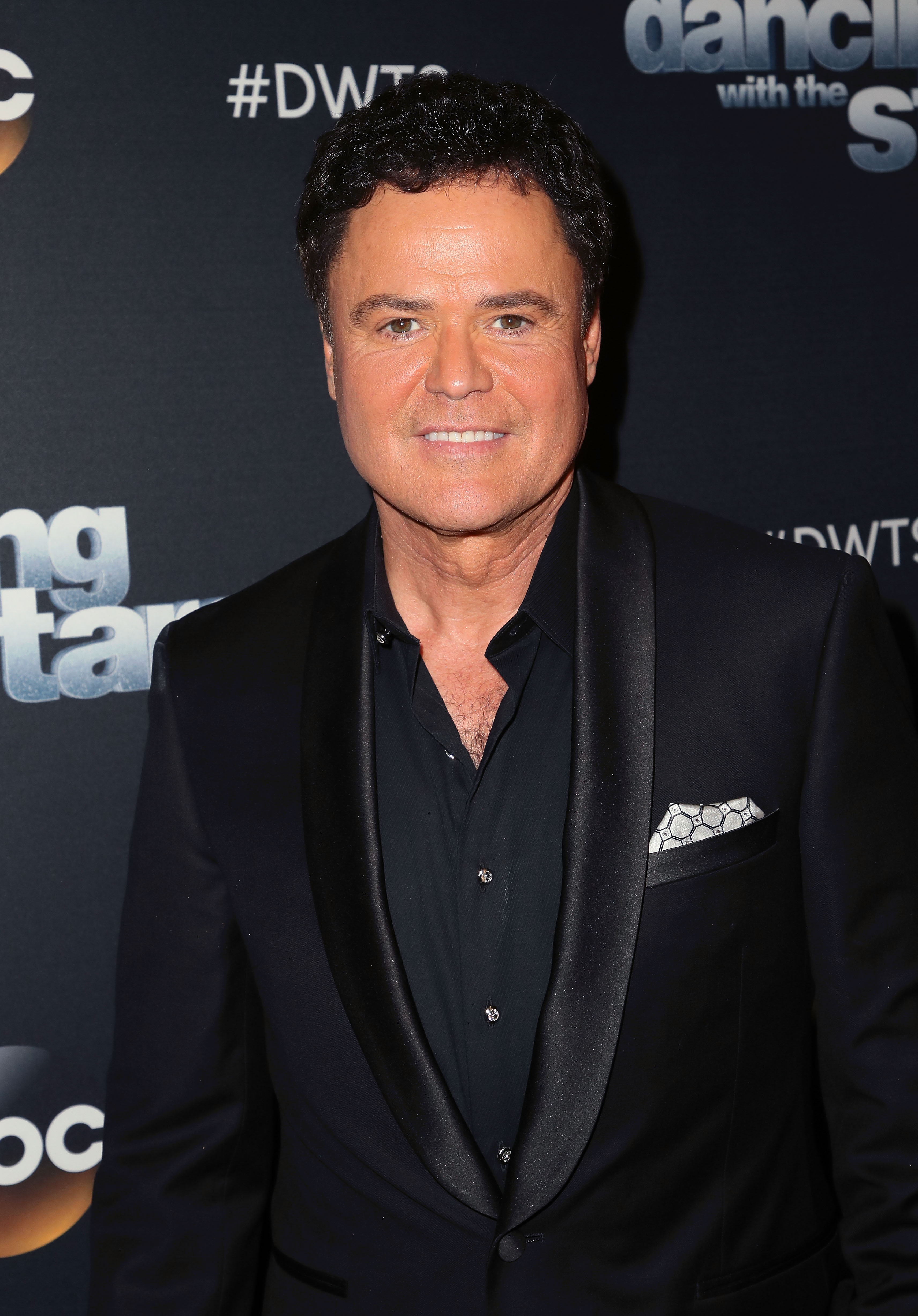 Donny Osmond poses at "Dancing with the Stars" Season 27 on October 2, 2018, in Los Angeles, California. | Source: Getty Images.