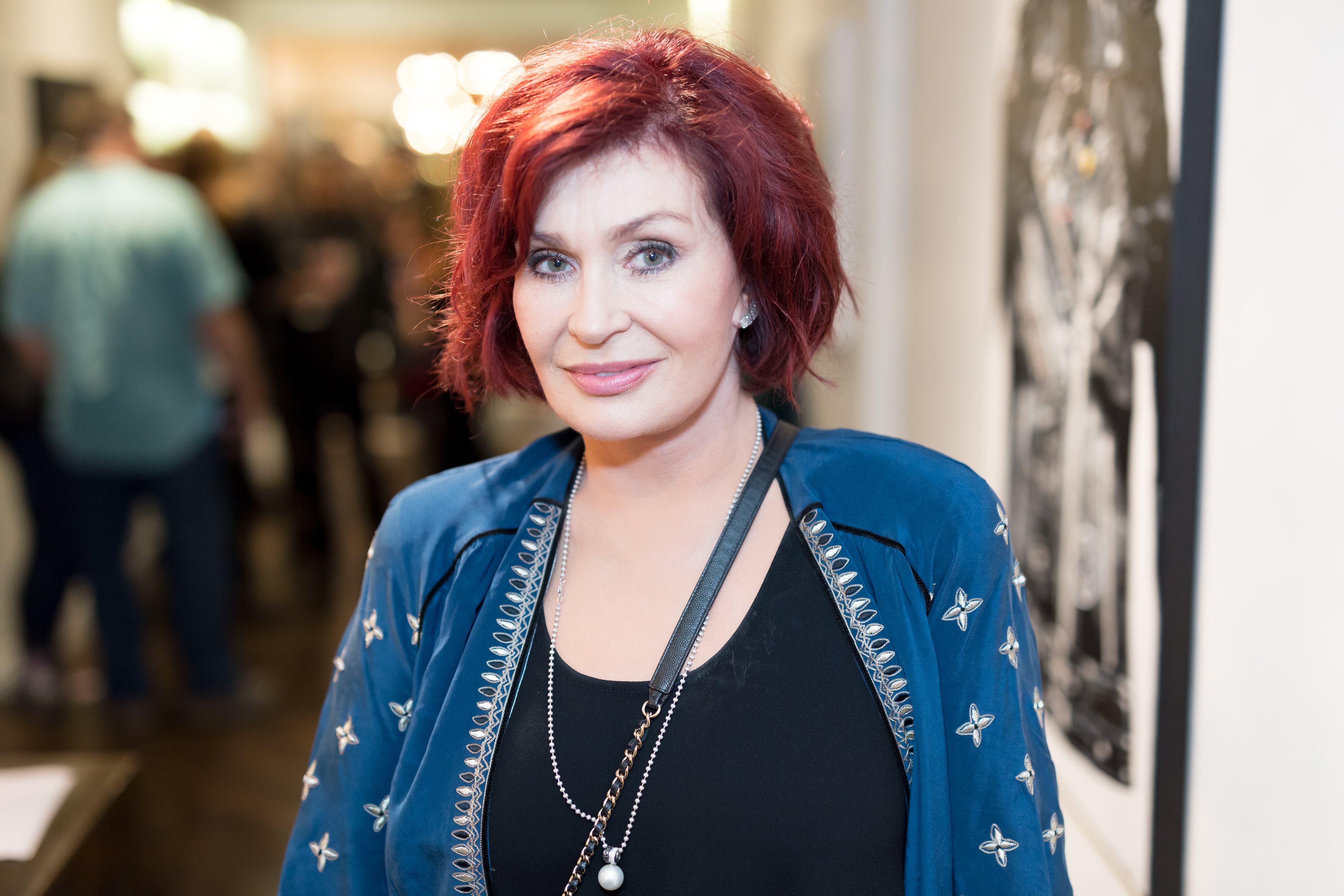 Sharon Osbourne attends the Billy Morrison - Aude Somnia Solo Exhibition on September 28, 2017, in Los Angeles, California. | Source: Getty Images.