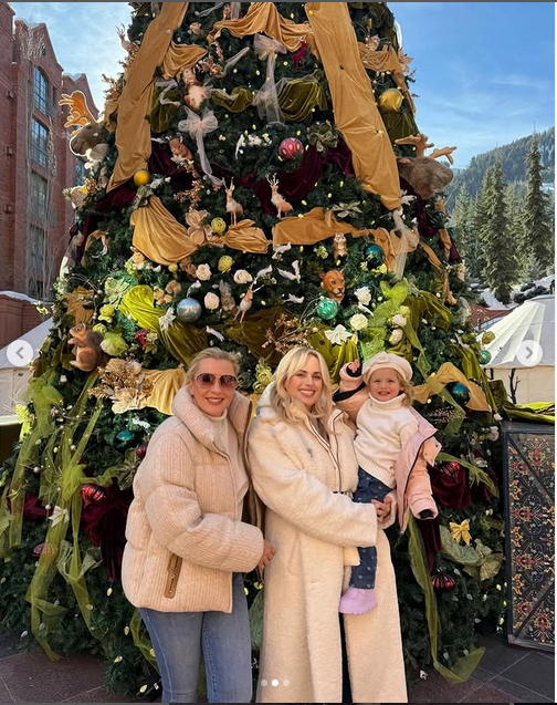 Ramona Agruma, Rebel Wilson, and Royce Lillian Elizabeth Wilson, from a post dated December 23, 2024 | Source: Instagram/rebelwilson