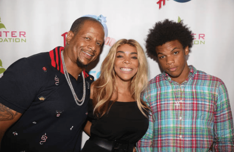 Kevin Hunter, Wendy Williams and their son, Kevin Hunter Jr attend The Hunter Foundation Charity event, at Planet Hollywood Times Square, on July 11, 2017, New York | Source: Getty Images (Photo by Bruce Glikas/Bruce Glikas/Getty Images)