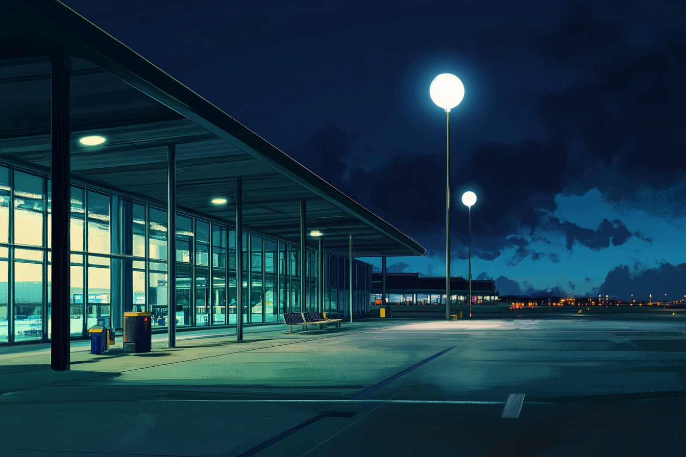 An airport | Source: Midjourney